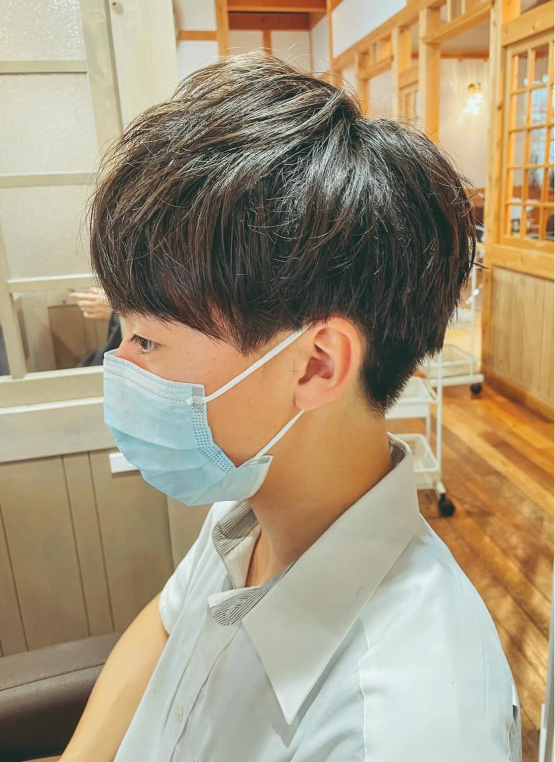 メンズ マッシュ 吉田 浩太郎のヘアスタイル