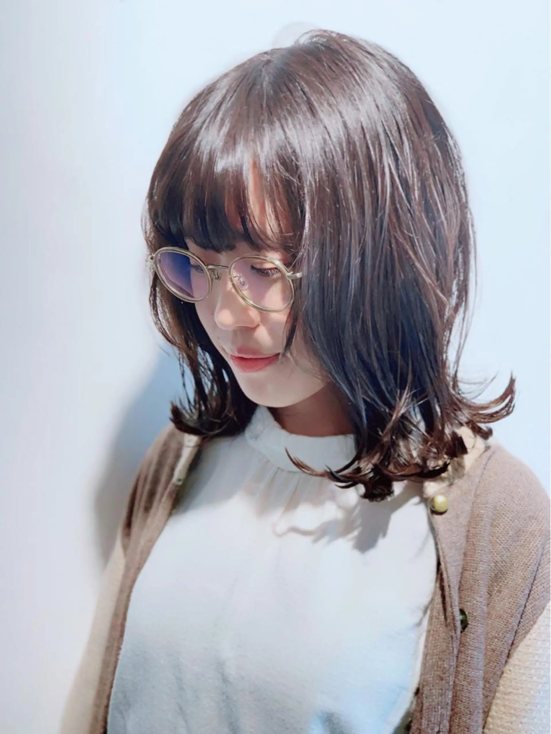 ミディアム トリートメント ヤノ ナオミのヘアスタイル