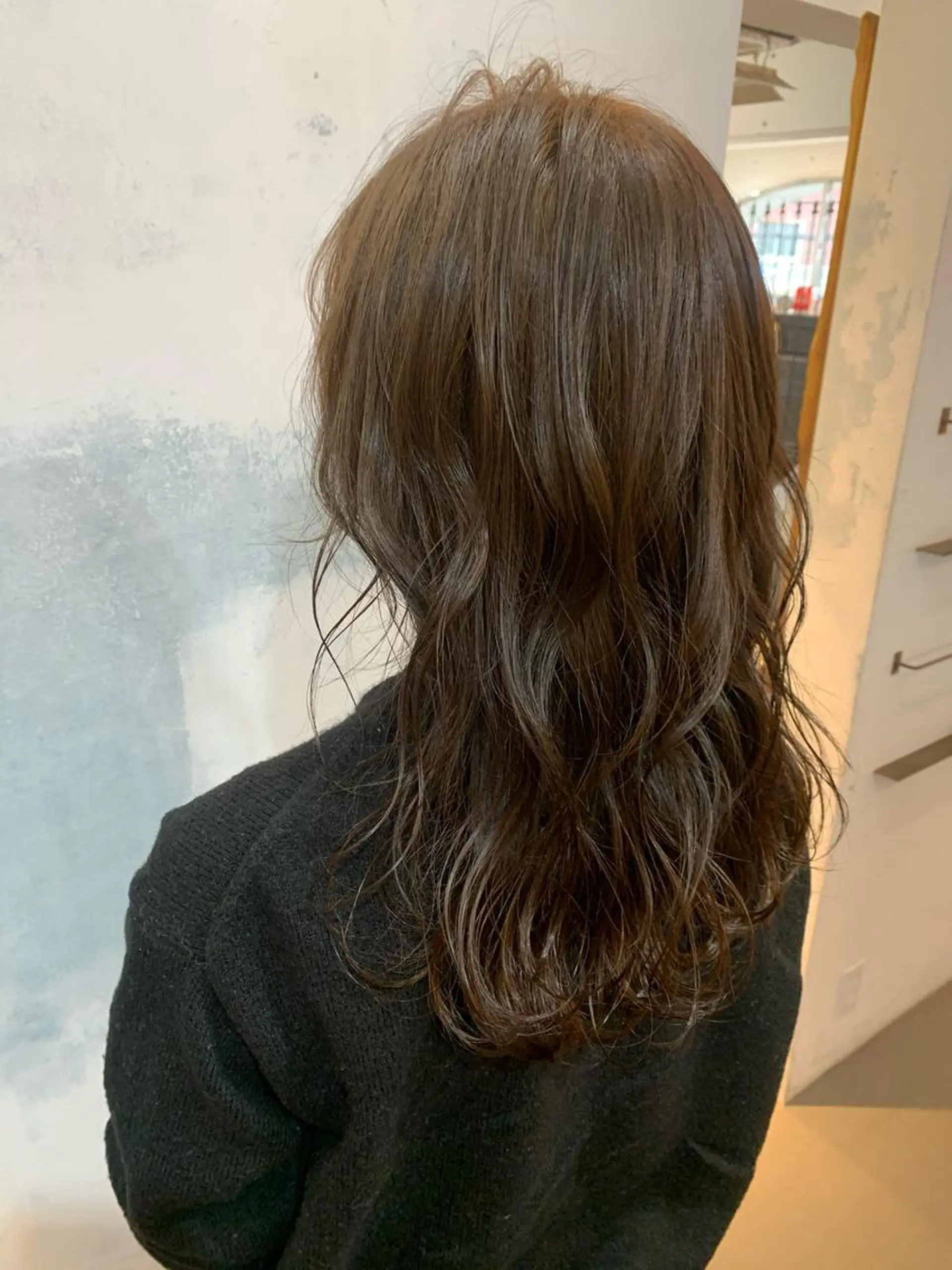 ロング カラー ブリーチ 透明感カラー ブリーチなしカラー カット ヘアカラー トリートメント 🍑艶髪✖️暖色系 ✨momoka🍑のヘアスタイル