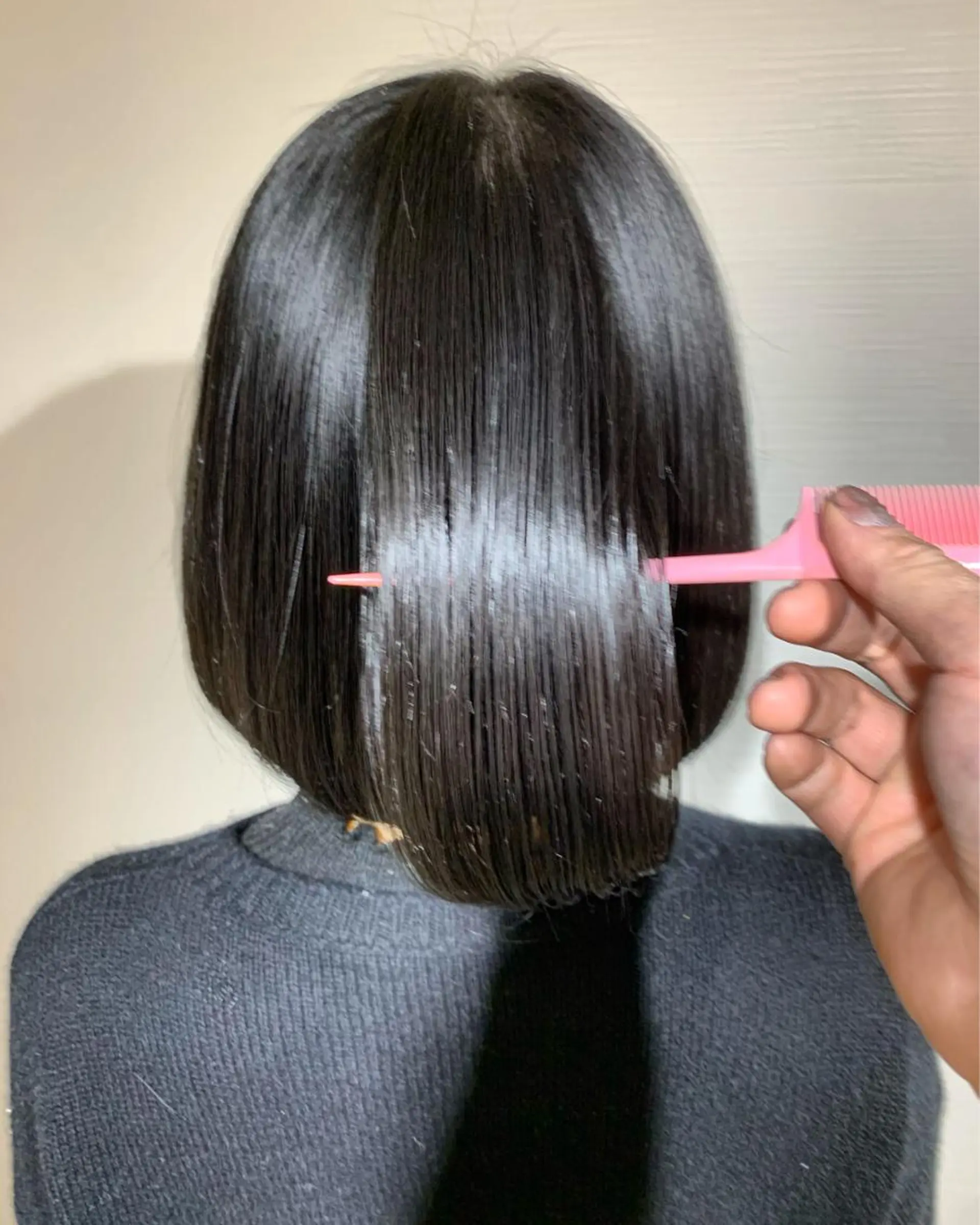 ショート カラー カット ヘアカラー トリートメント 【韓国　レイヤー 髪質改善✨】かずのヘアスタイル