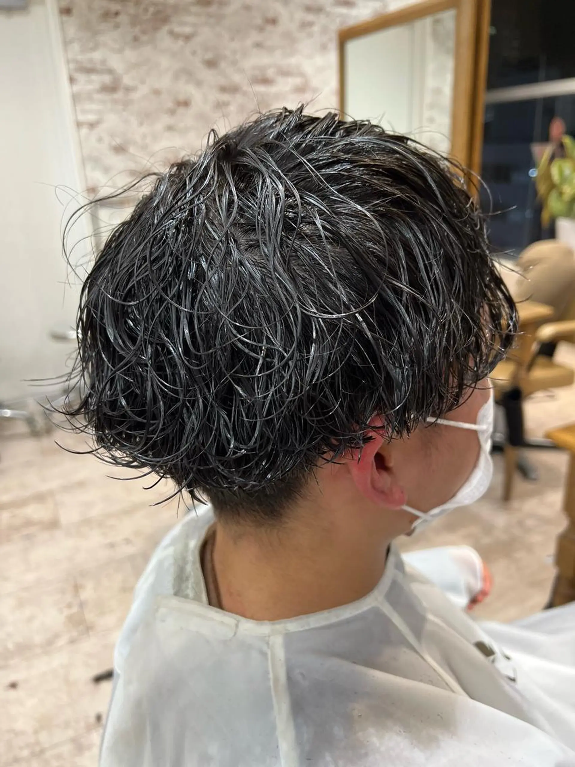 メンズ Qmee所属・Shun 透明感カラ ー/似合わせカットのヘアスタイル