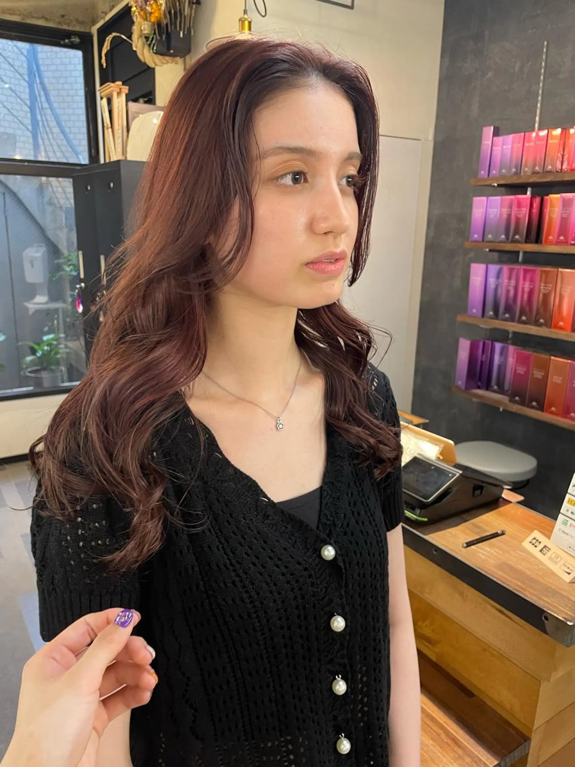 ロング カラー Stir maison[ステアメゾン]所属・layer cut /MIKUのヘアスタイル