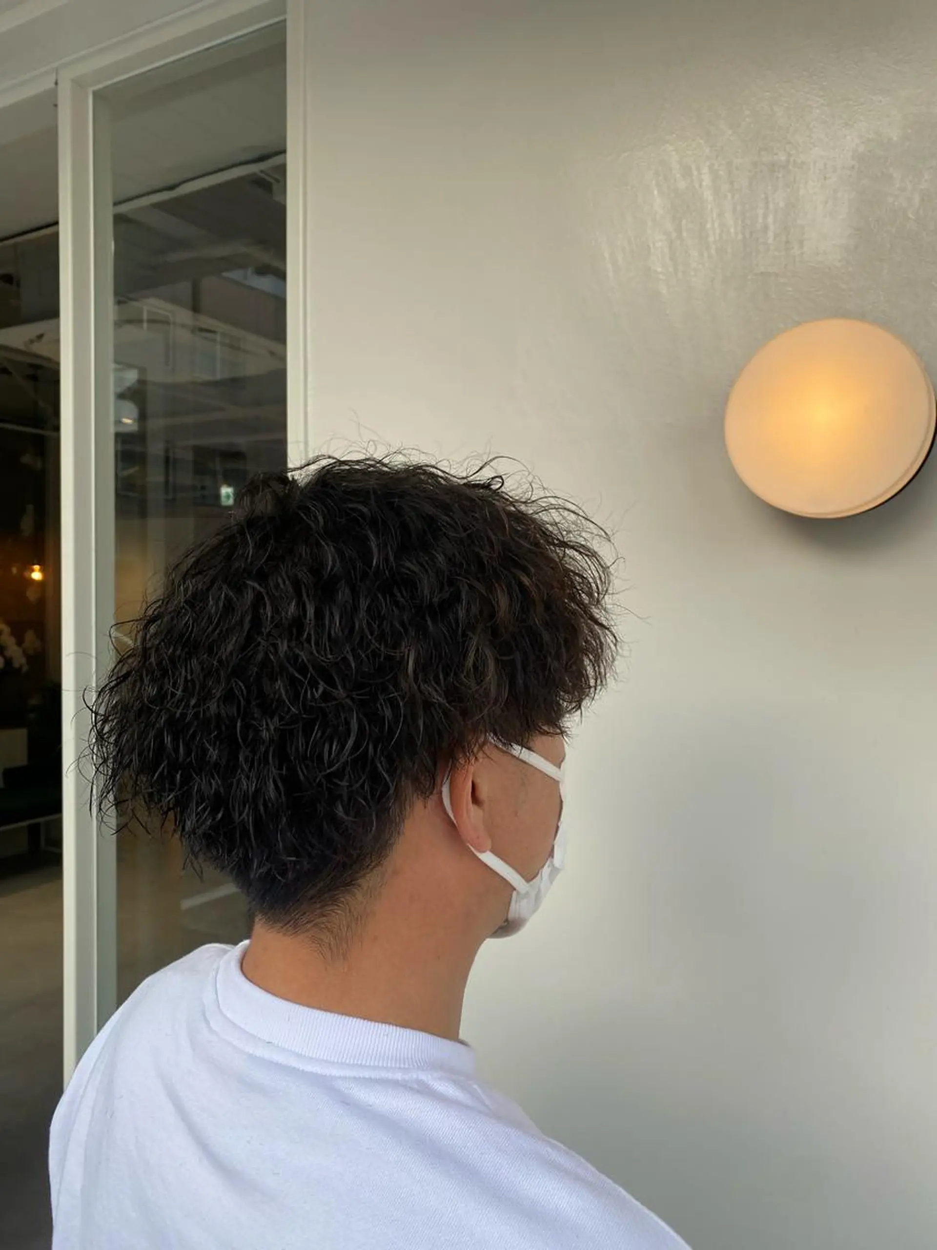 メンズ 阿津坂 美空のヘアスタイル