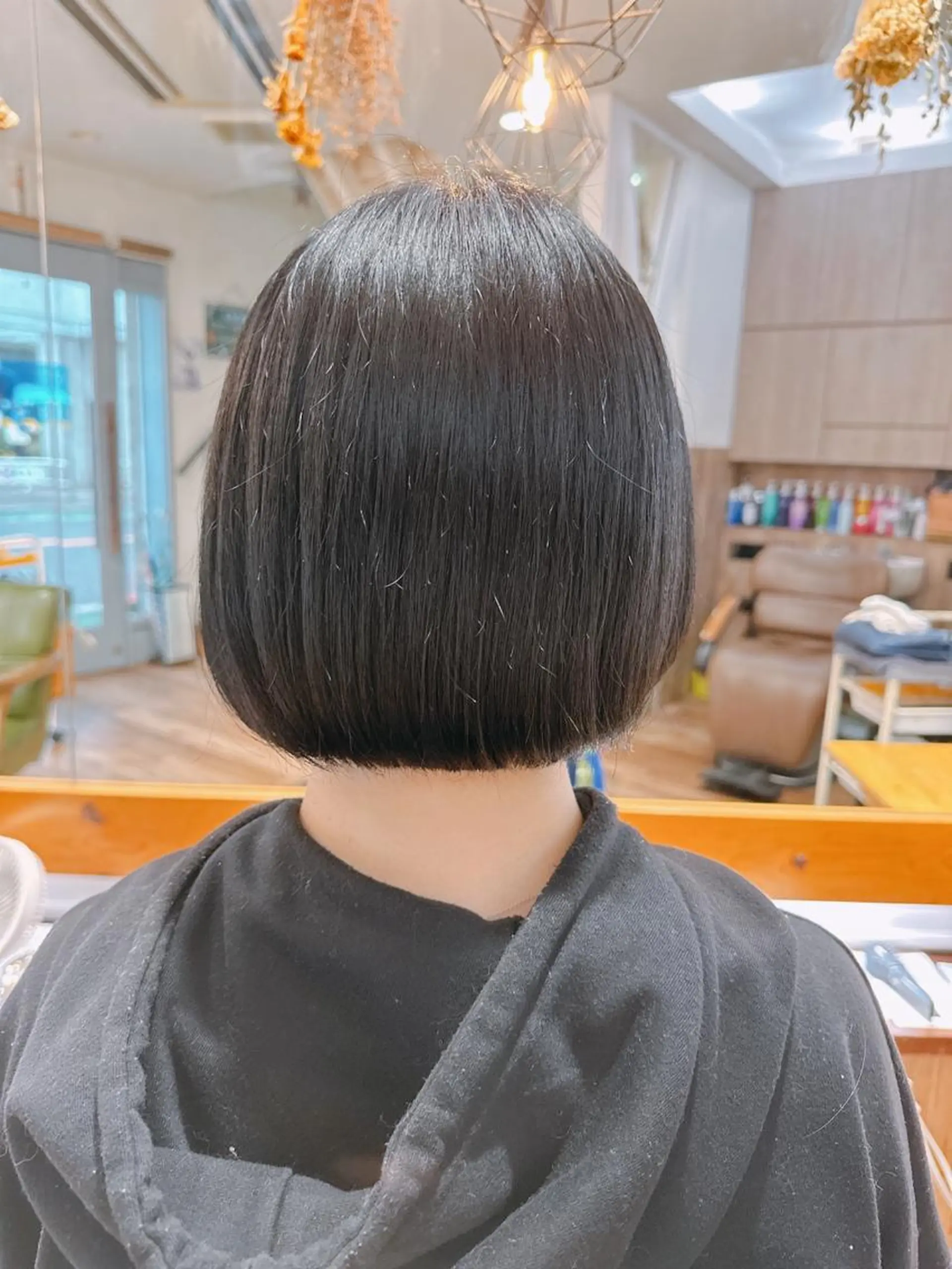 ショート カット トリートメント ボブ/インナーカラー ショート/佐野祥子のヘアスタイル