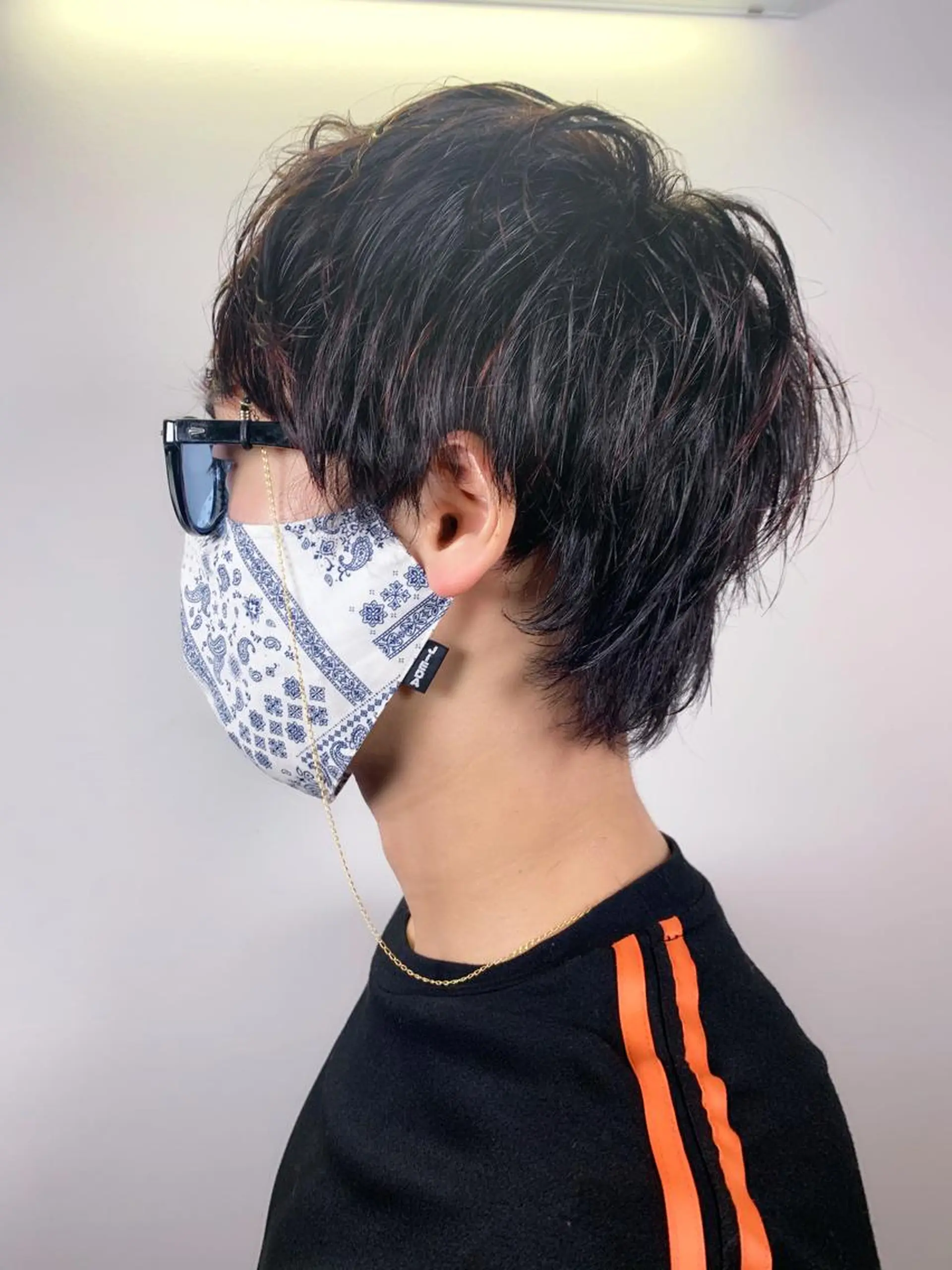 ショート メンズ マッシュ メンズウルフカット ウルフカット tension 【テンション】のヘアスタイル