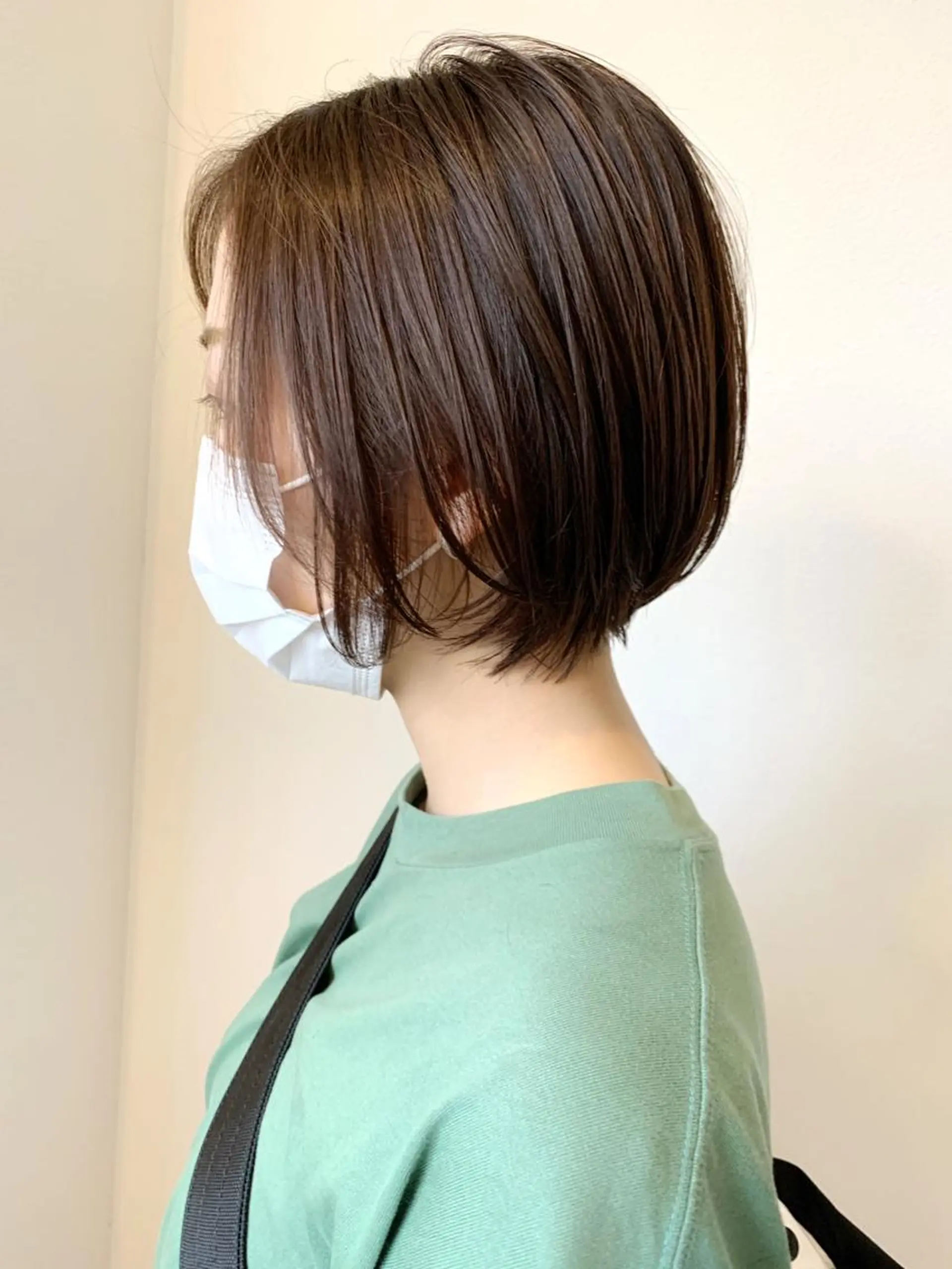 ショート カラー カット ヘアカラー トリートメント .iyu所属・吉祥寺小顔×ショート 🍋宮本大輔🍋のヘアスタイル