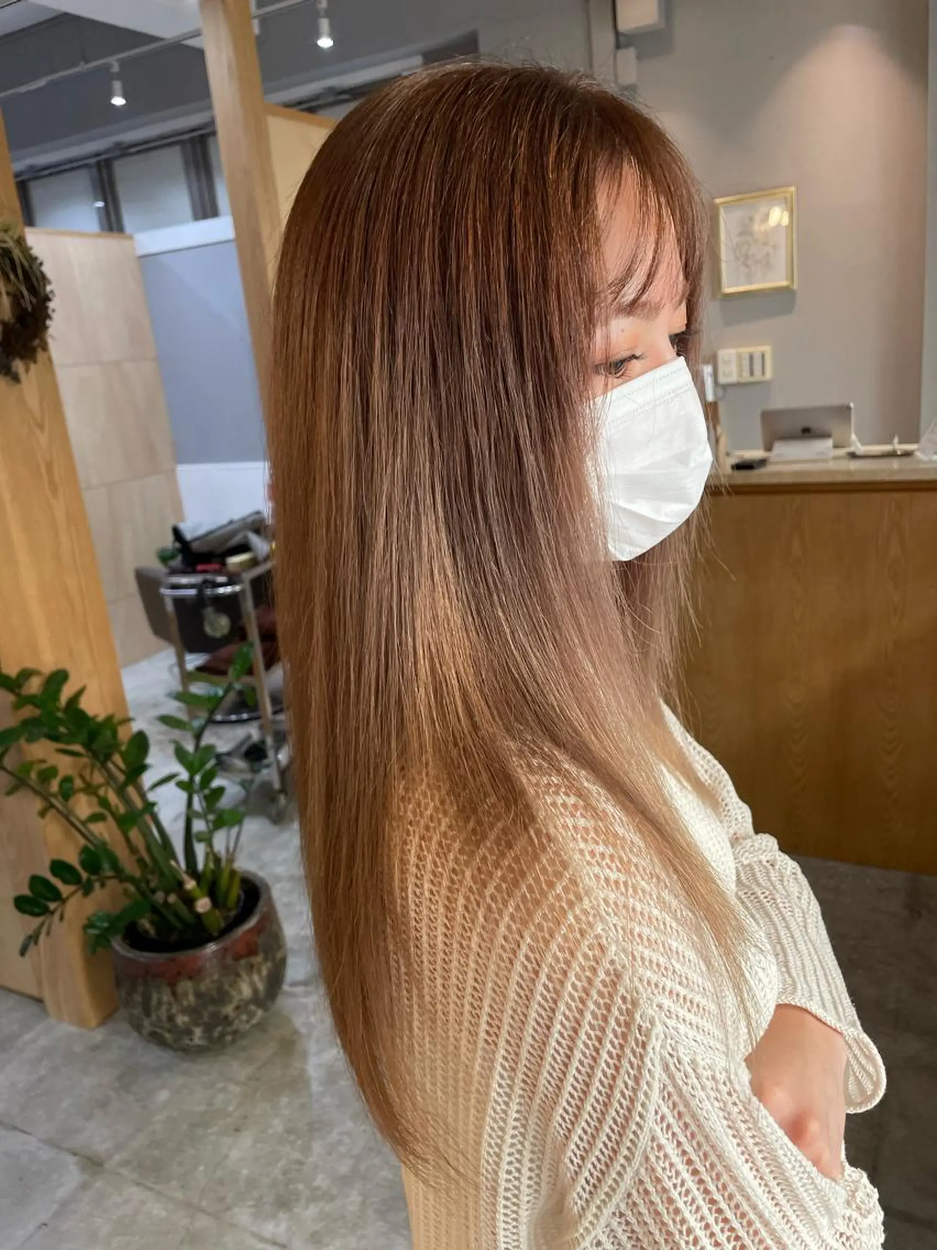ロング カラー miloc那覇 MIKUのヘアスタイル