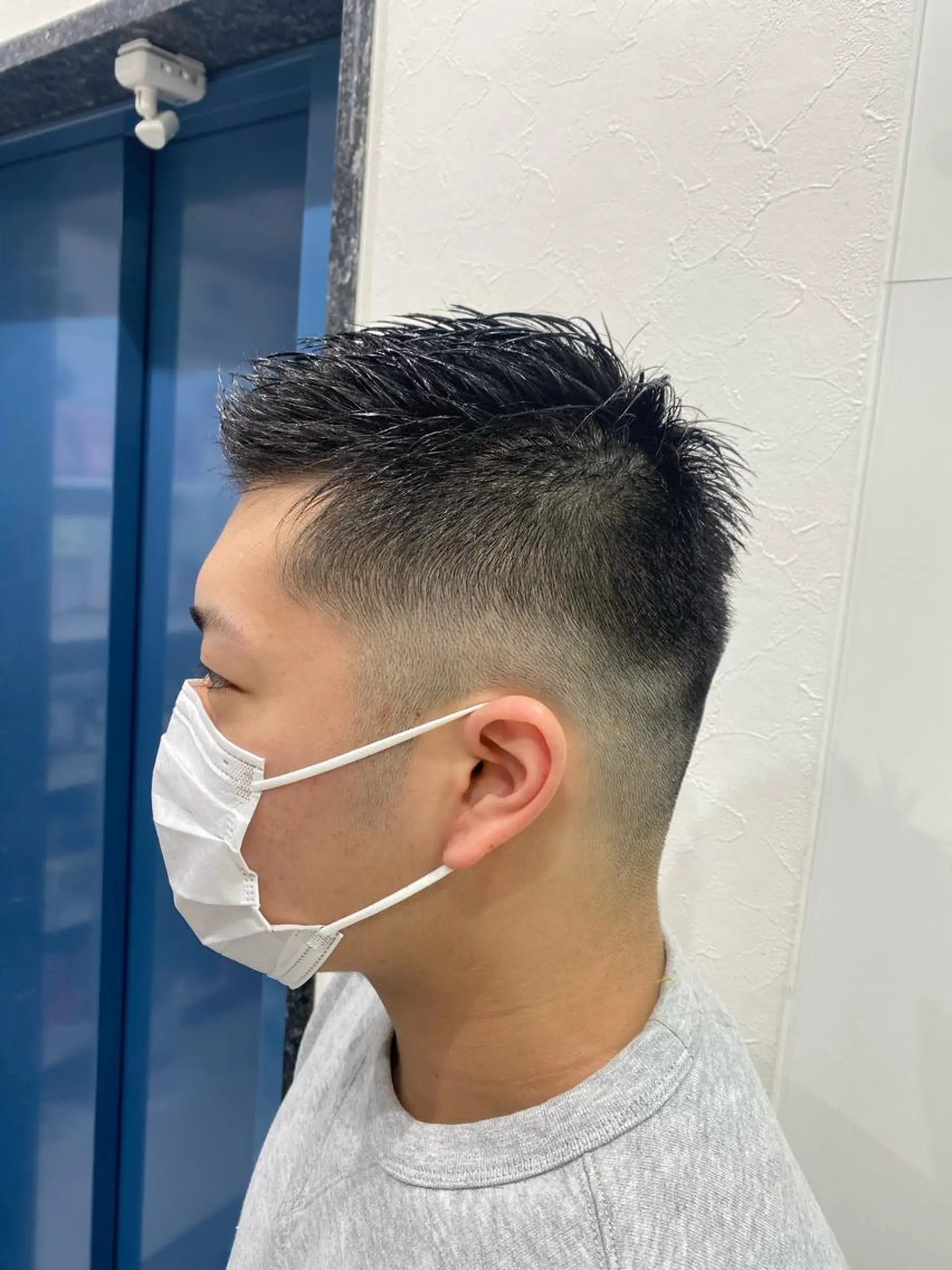 ショート メンズ フェードカット hair Freak所属・佐藤 祥太のヘアスタイル