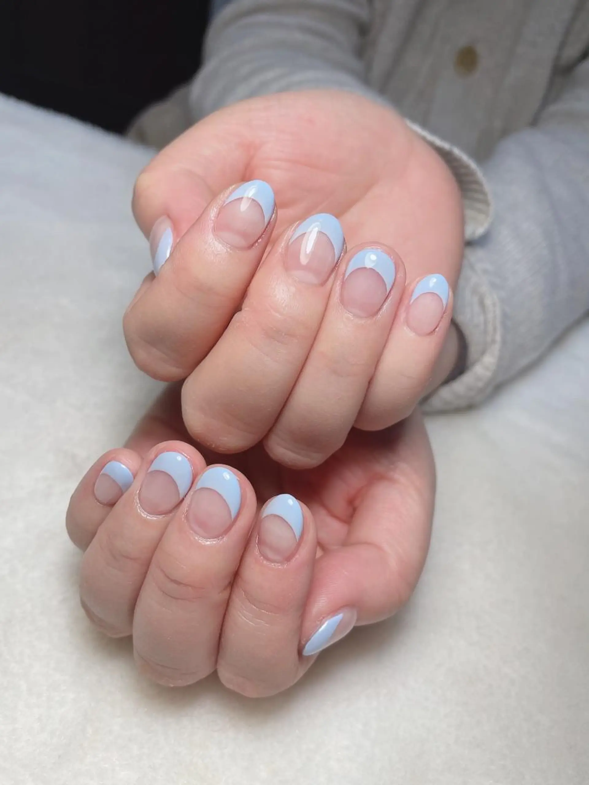 ネイル フレンチネイル kipinail 川﨑えりかのネイルデザイン