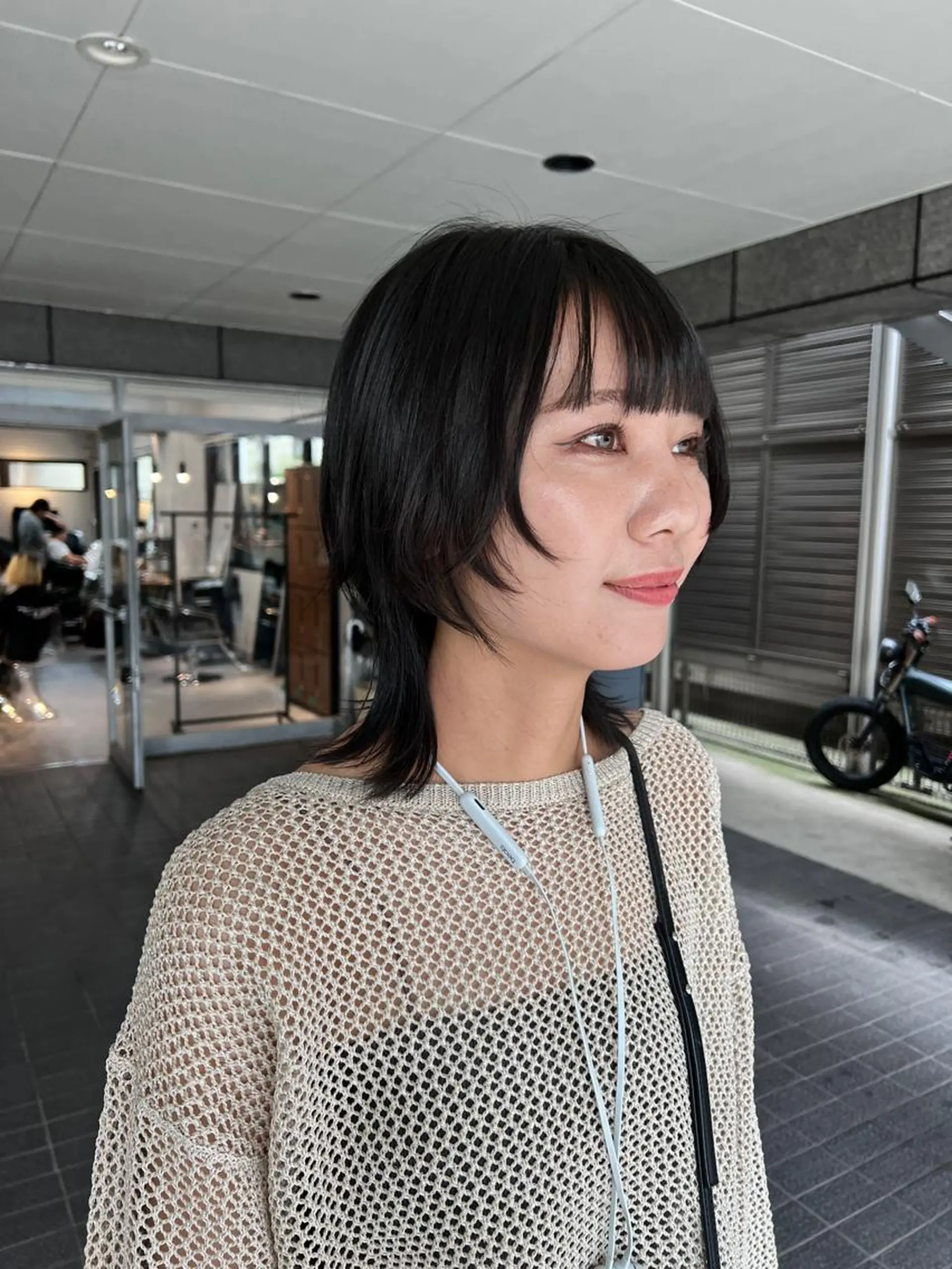 ミディアム カット ally hairsalon所属・Emi .のヘアスタイル