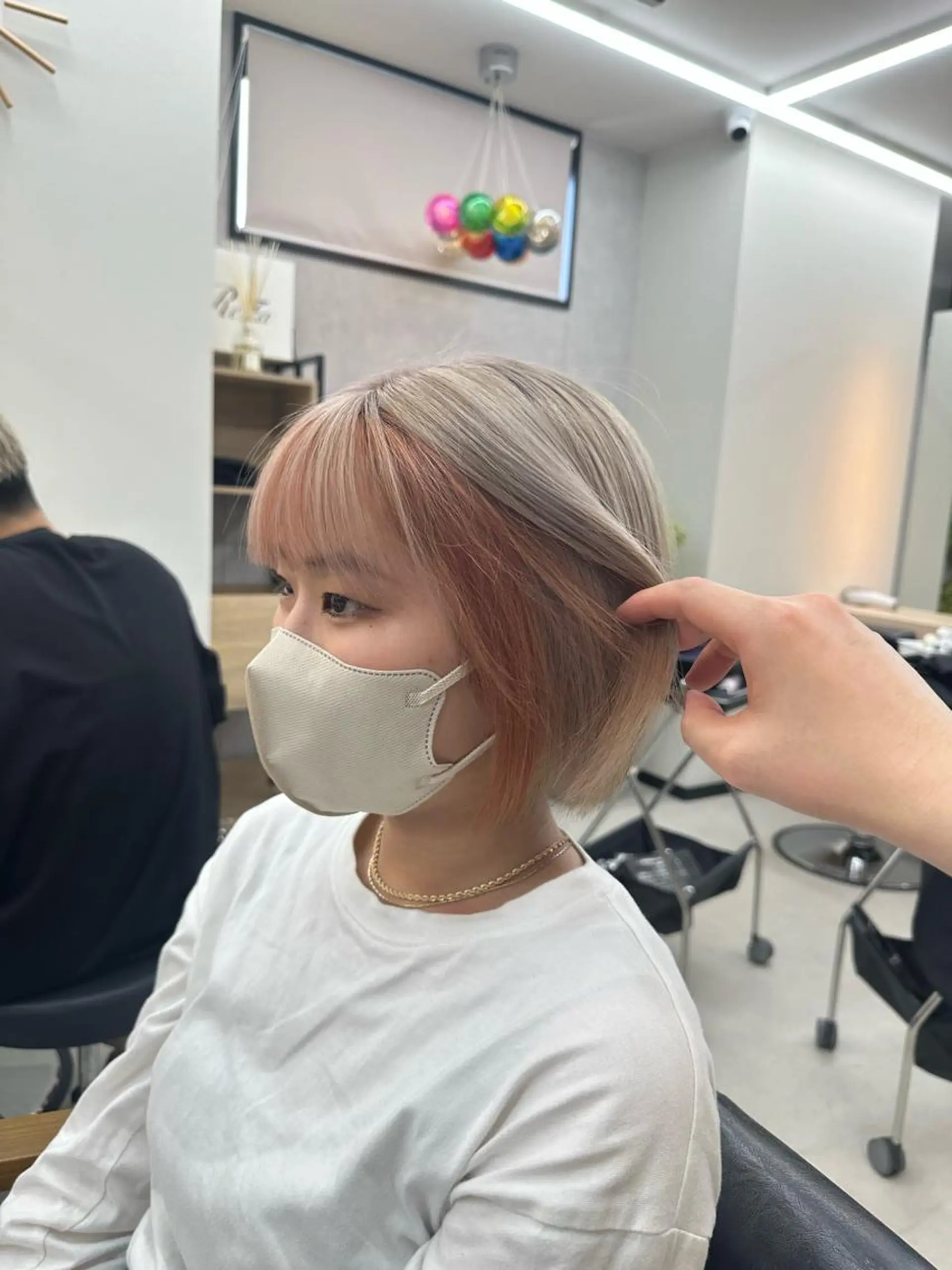 ショート カラー カット ヘアカラー トリートメント 𝐑𝐲𝐮𝐤𝐢 【店長】ALEAPのヘアスタイル
