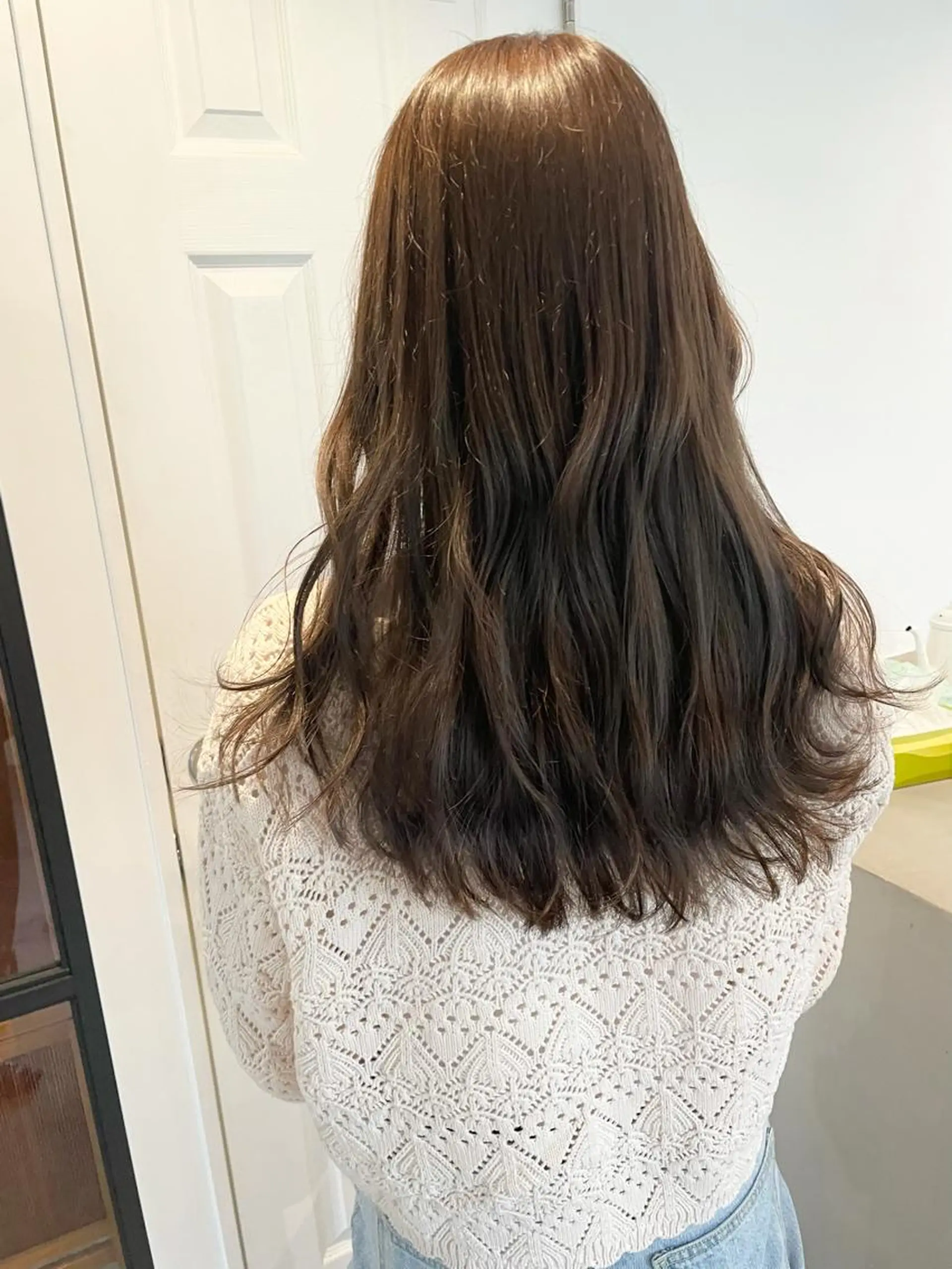 セミロング カラー ブリーチ 透明感カラー ダブルカラー グレージュ アイスグレージュ ヘアカラー トリートメント 中目黒🌼 🌼ハナのヘアスタイル