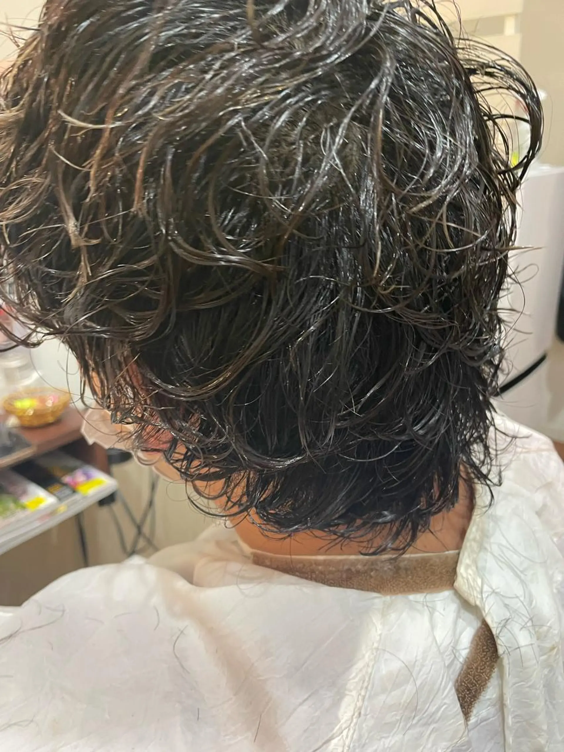 パーマ メンズ molla所属・やまもと あきこのヘアスタイル