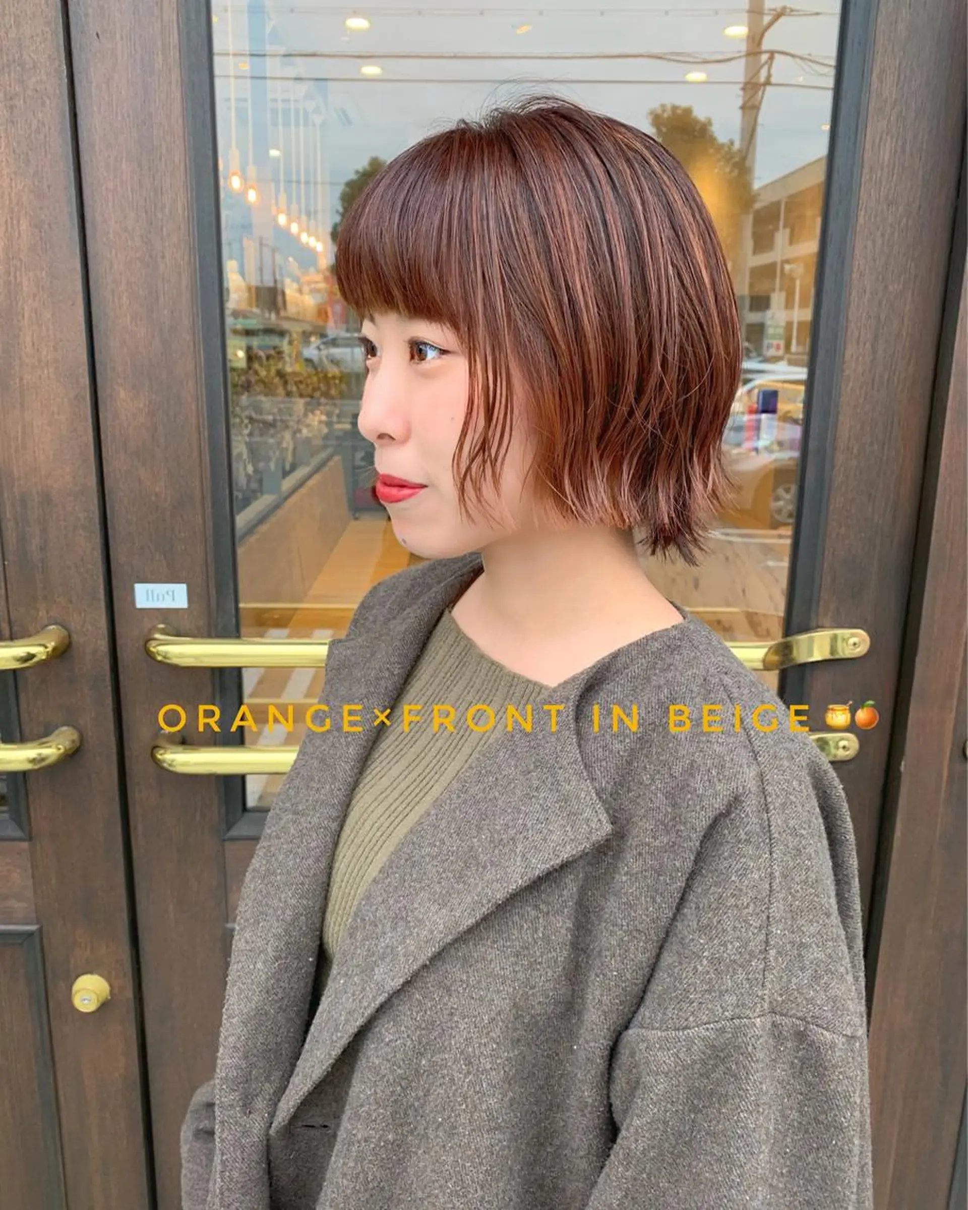 ショート カラー 吉原 由菜のヘアスタイル