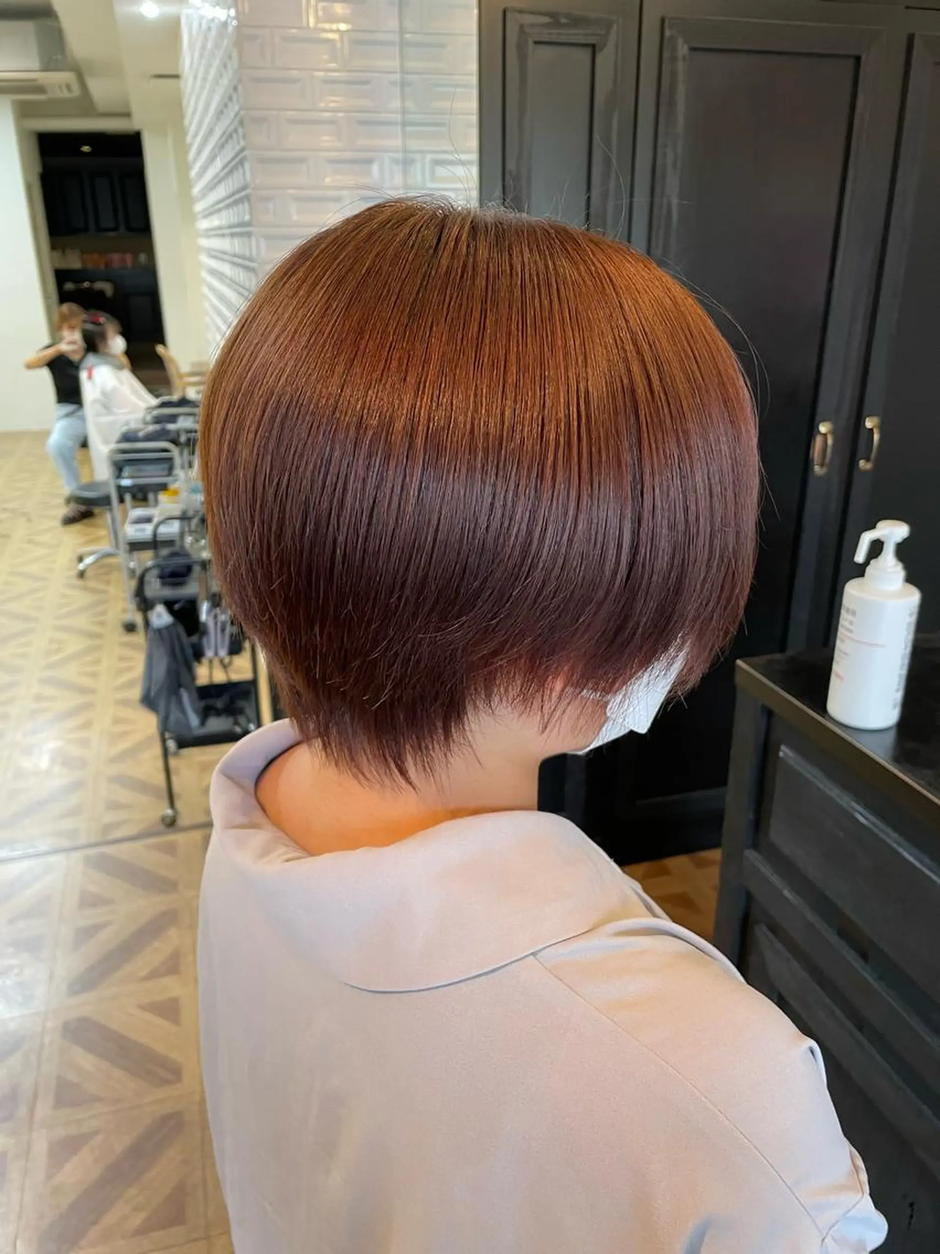 ショート カラー ヘアカラー トリートメント Ayaka ／ VISEOのヘアスタイル