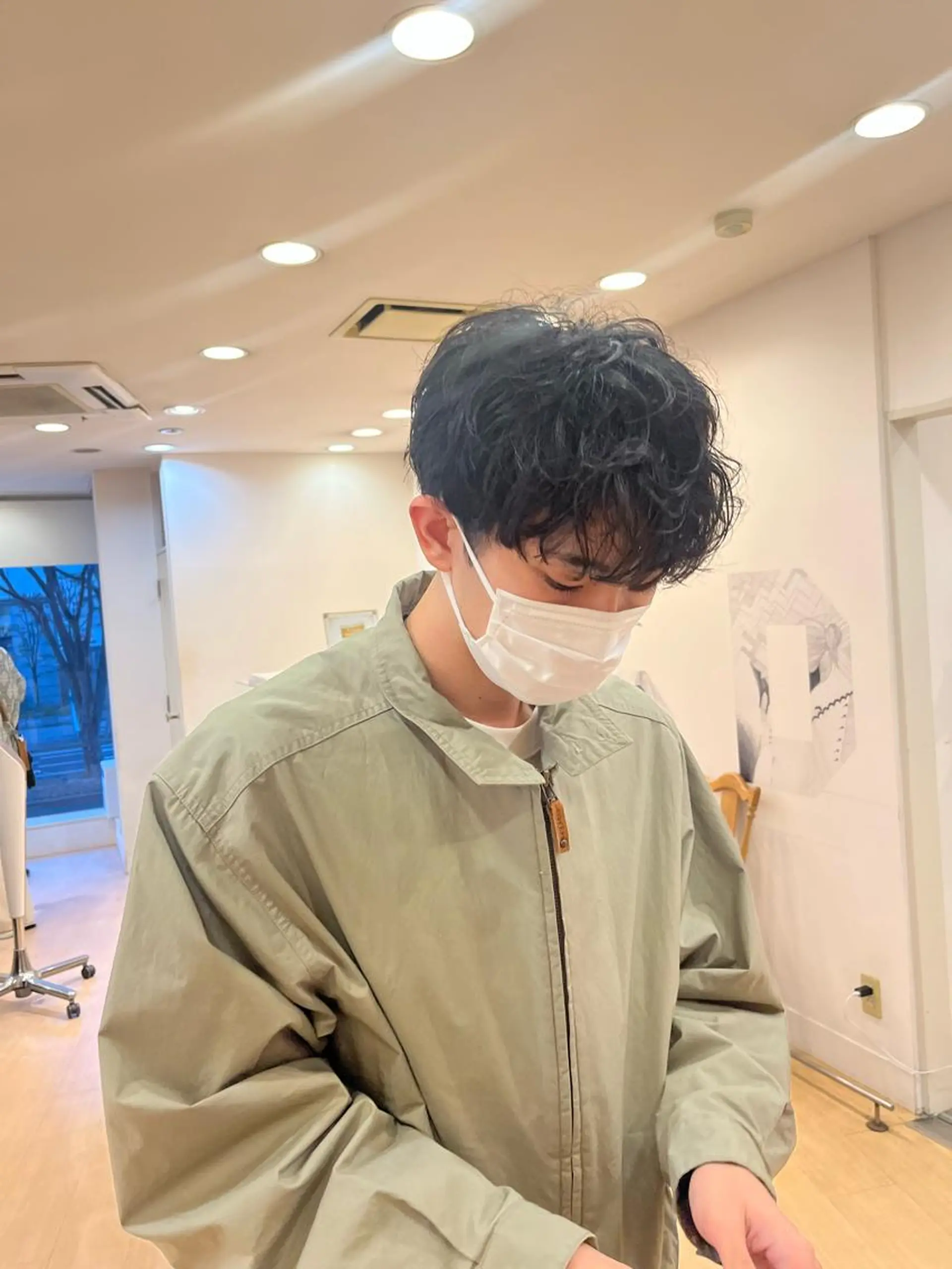 パーマ メンズ メンズパーマ ニュアンスパーマ カット パーマ トリートメント 💠つたふうか/ 韓国/メンズヘア💠のヘアスタイル