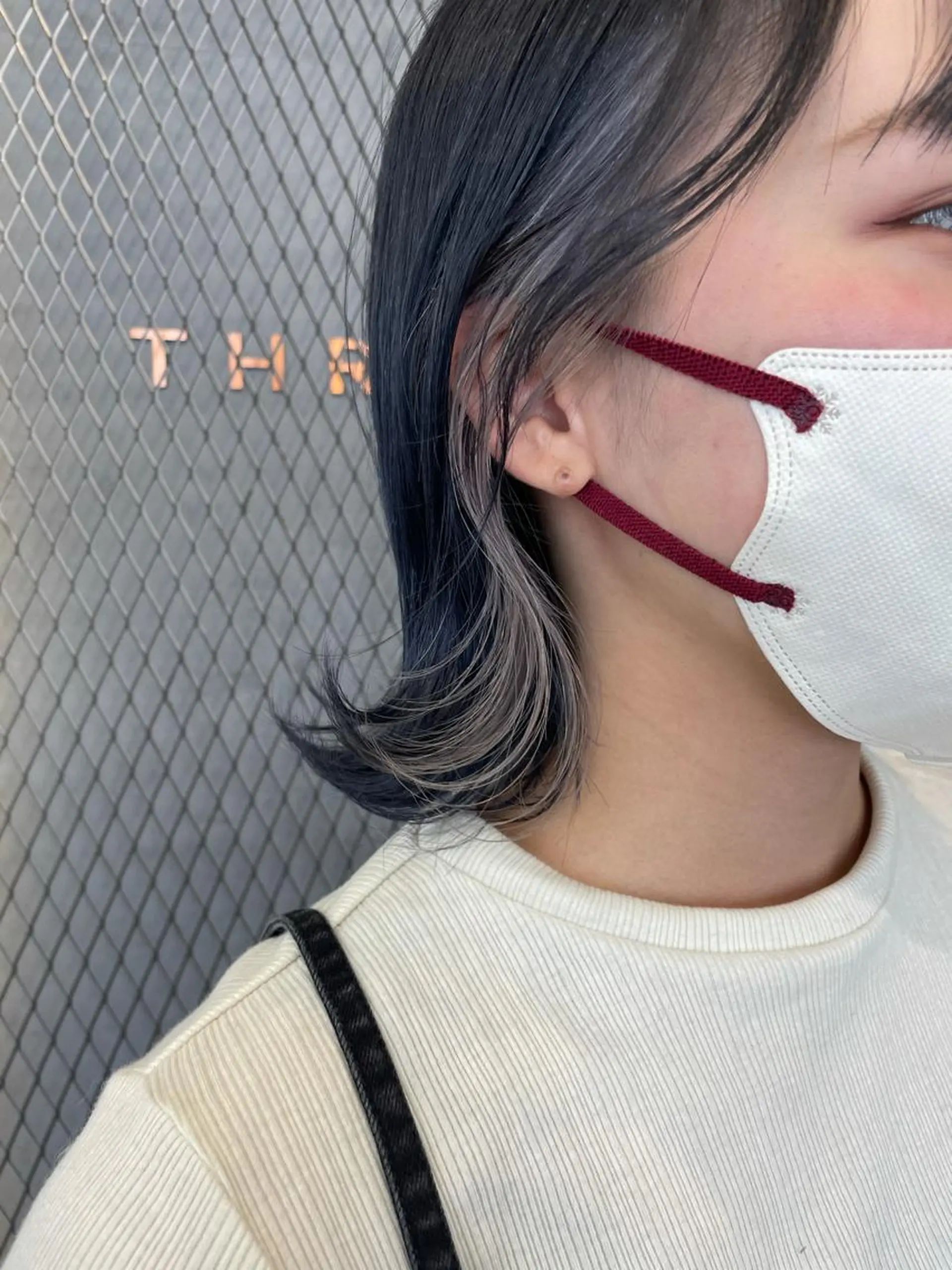 ショート カラー THREE...HAKATA　BLEACH所属・Riri /ヘアセットのヘアスタイル