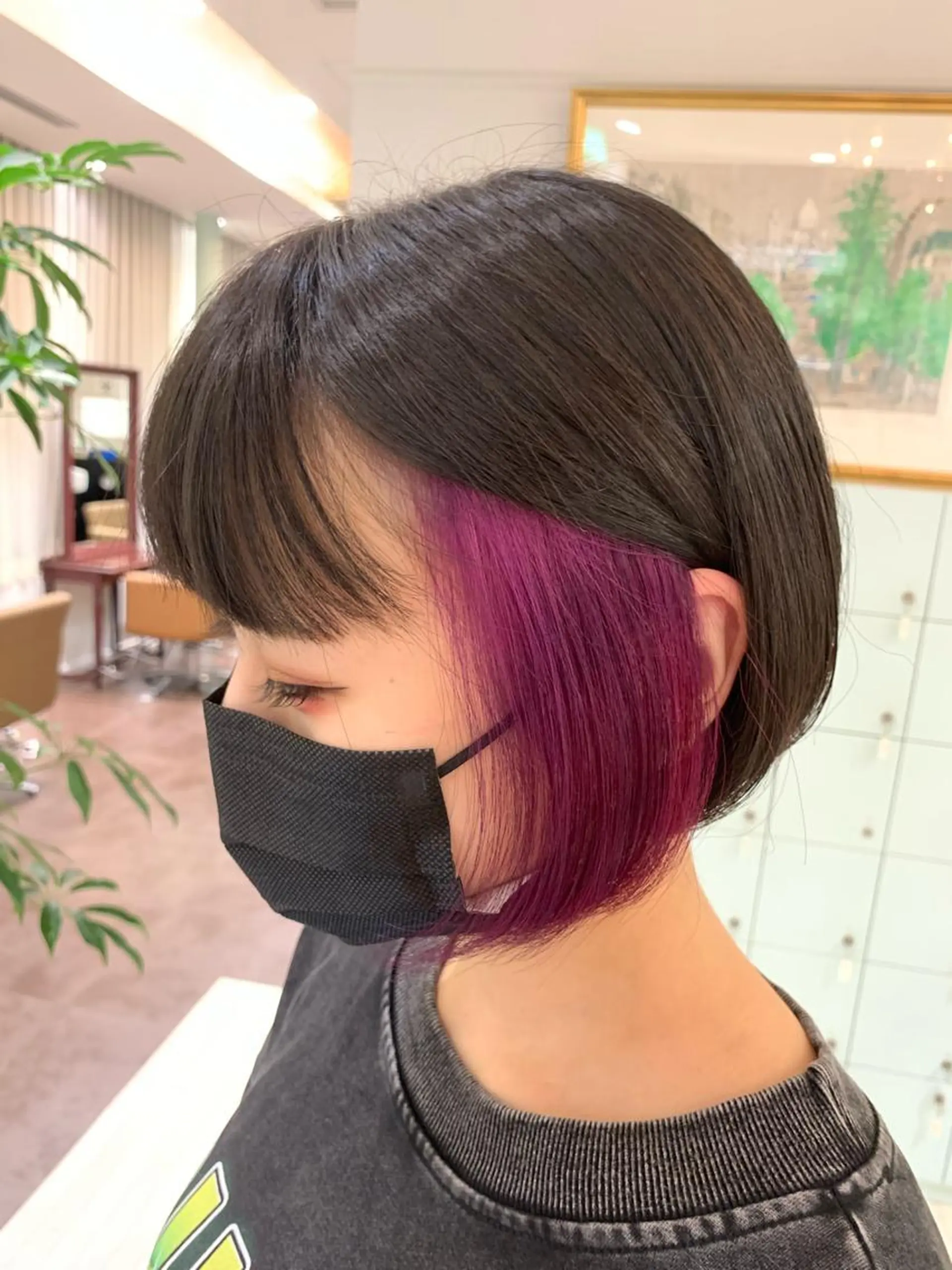 ショート カラー 🎀透明感ブリーチ カラー🎀ミズキのヘアスタイル
