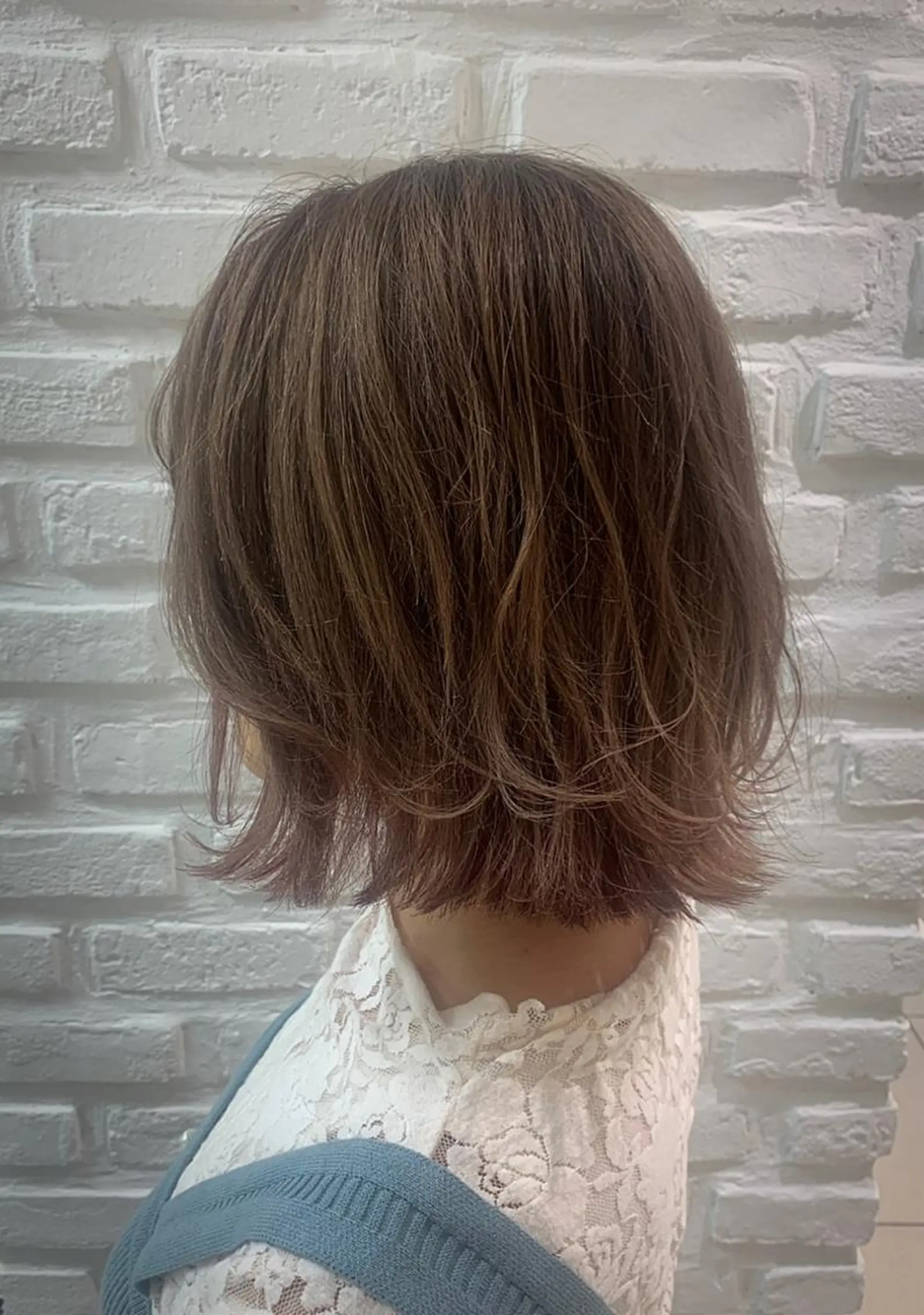 カラー ベージュカラー ブリーチ イルミナカラー インナーカラー ラベンダーカラー ヘアカラー トリートメント 【デザインカラー】 粥川佳日望のヘアスタイル