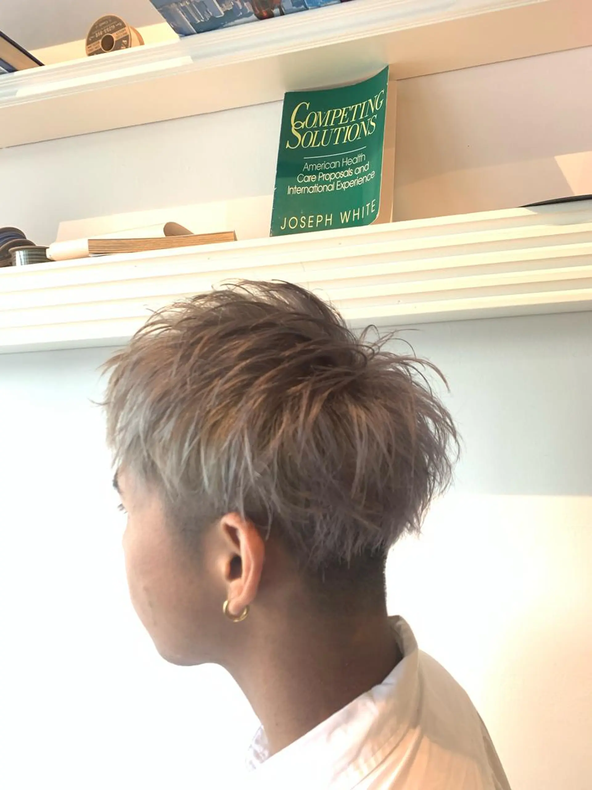ショート ショートヘア ヘアカラー トリートメント ヘッドスパ ヘアセット 山口 竣也のヘアスタイル