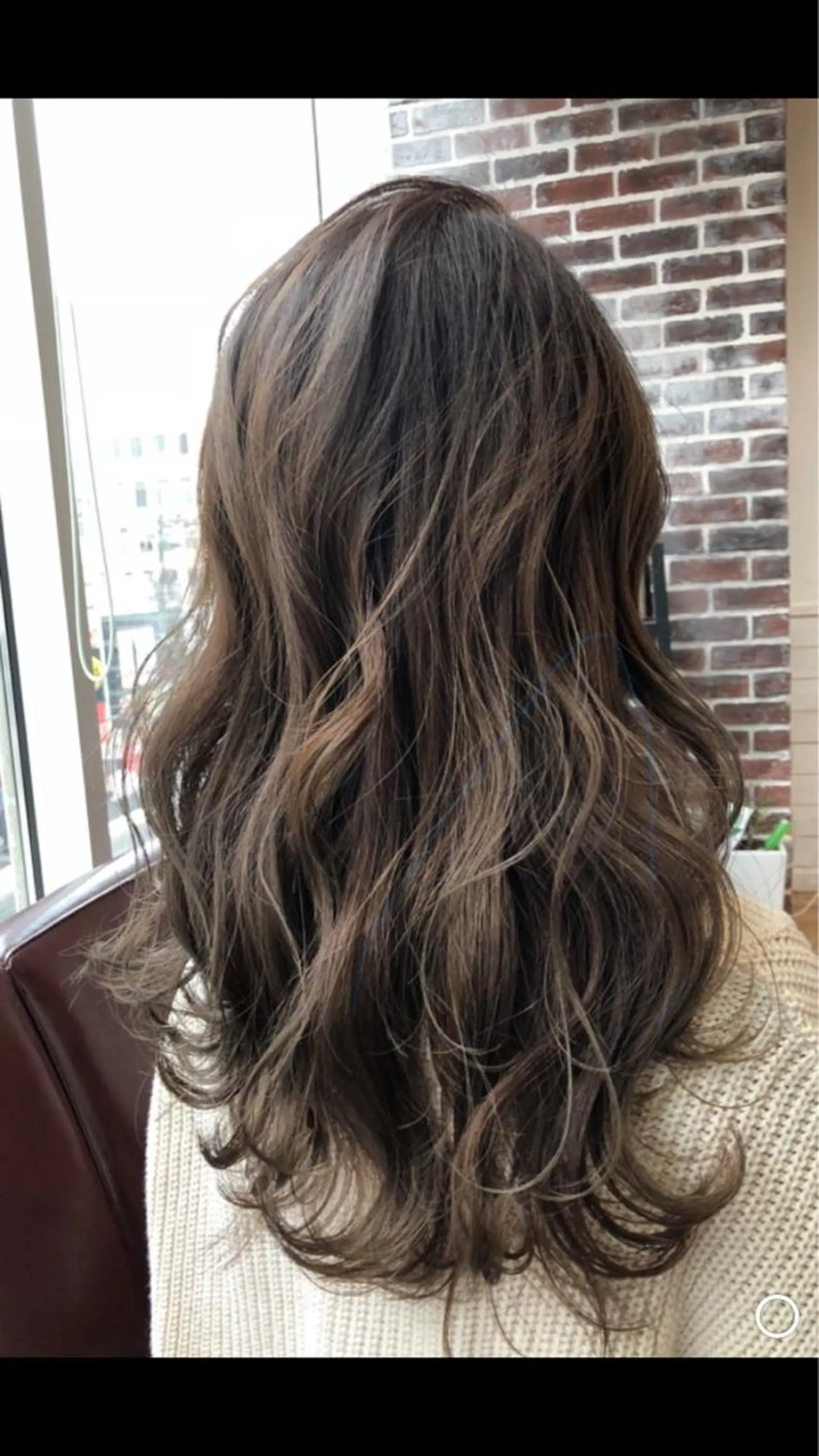 ロング カラー カット ヘアカラー 木下大地 HAIR  Oneのヘアスタイル