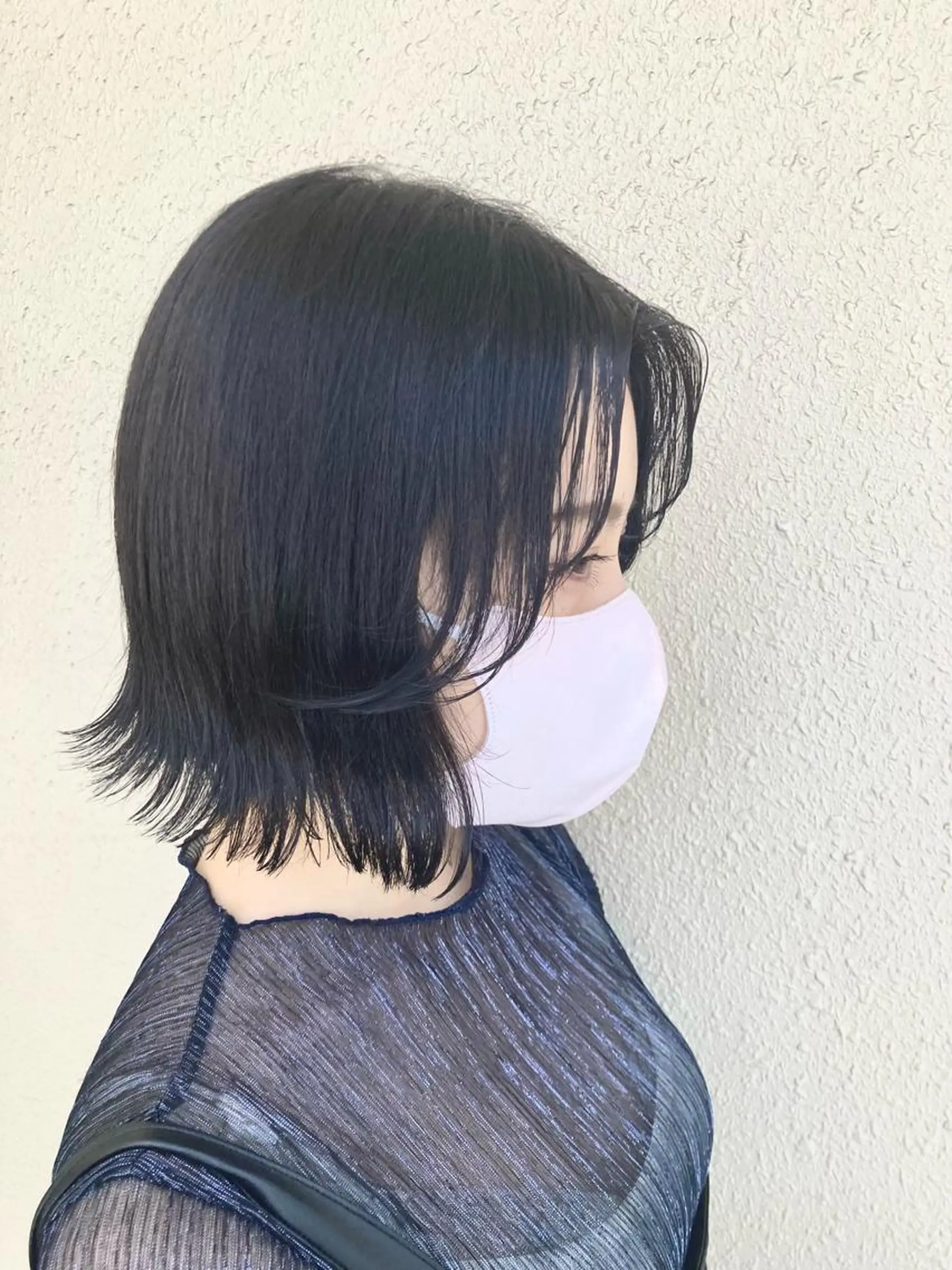 ミディアム カラー 顔まわりレイヤー レイヤーカット カット ヘアカラー トリートメント 🌸髪質改善特化🌸 店長　ゆうやのヘアスタイル