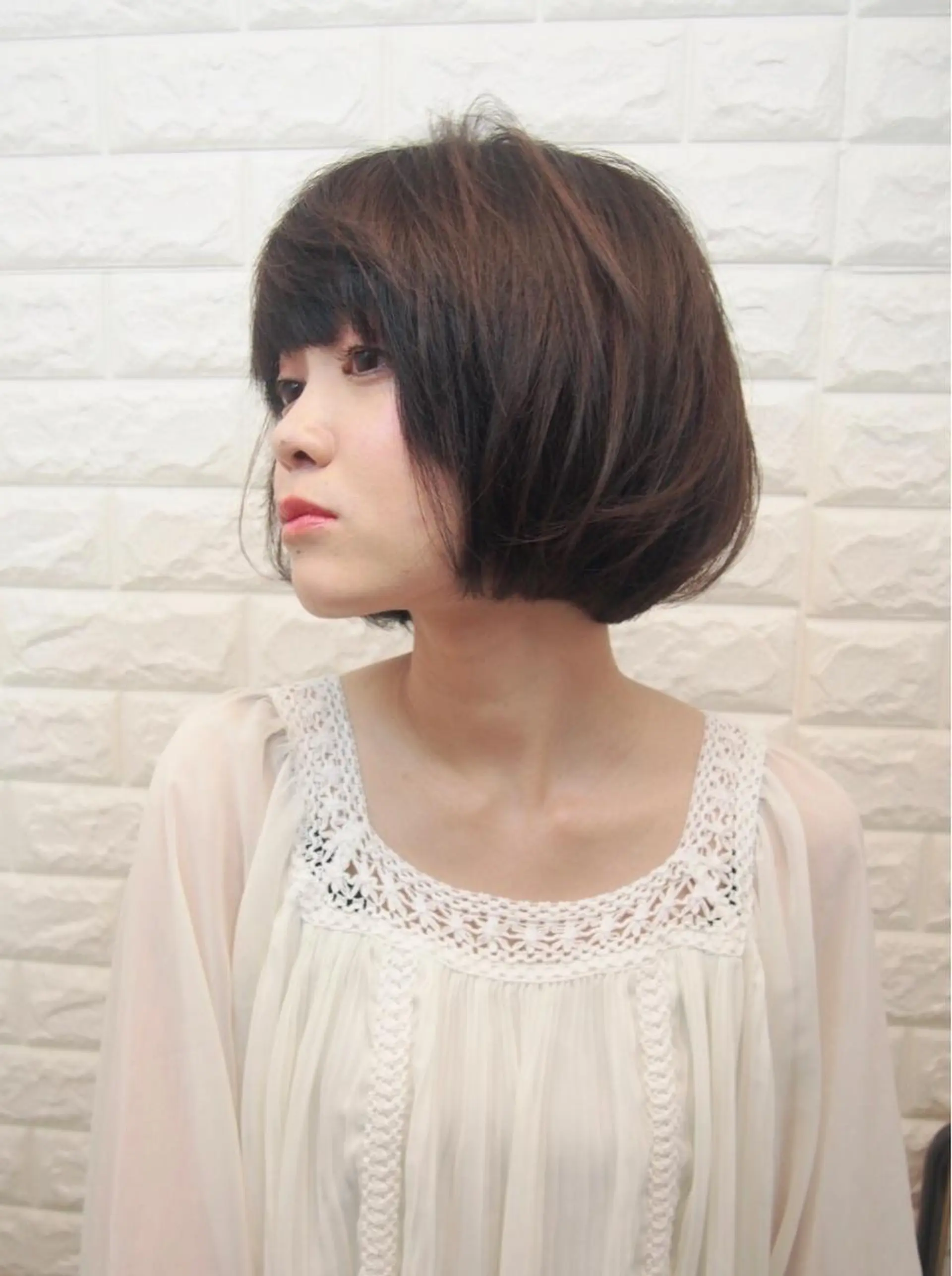 ショート カラー SALOWIN Frente店所属・個室で似合わせ好印象 🧡外山弥千代のヘアスタイル