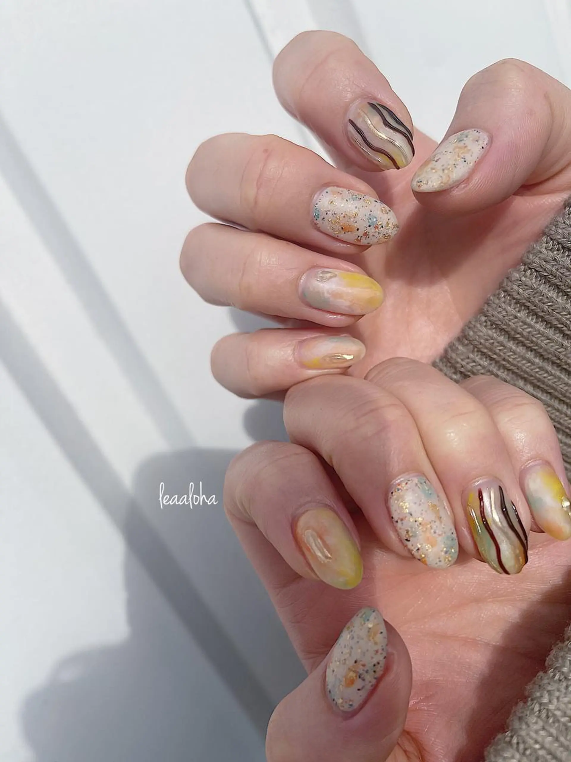 ネイル アートネイル ハンドネイル フットネイル leaaloha　byBROWN HAIR所属・レアアロハ宇都宮 /ネイル.脱毛のネイルデザイン