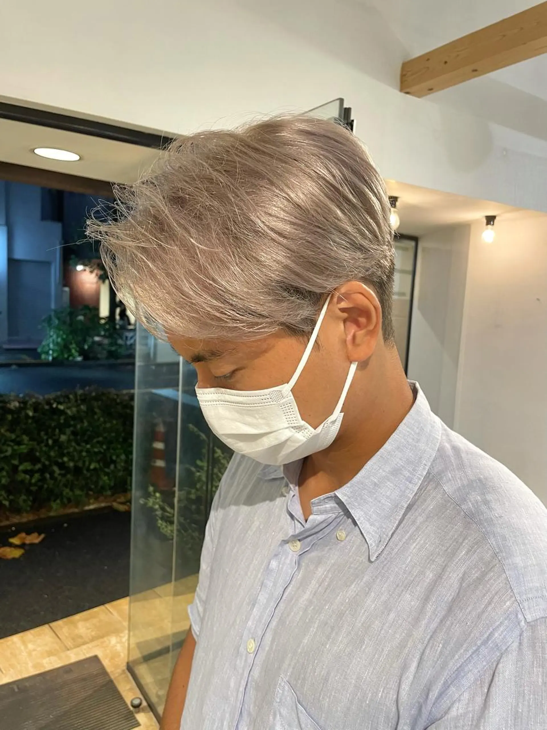 ミディアム 渋谷 ミモザワークス タニグチヨシユキのヘアスタイル