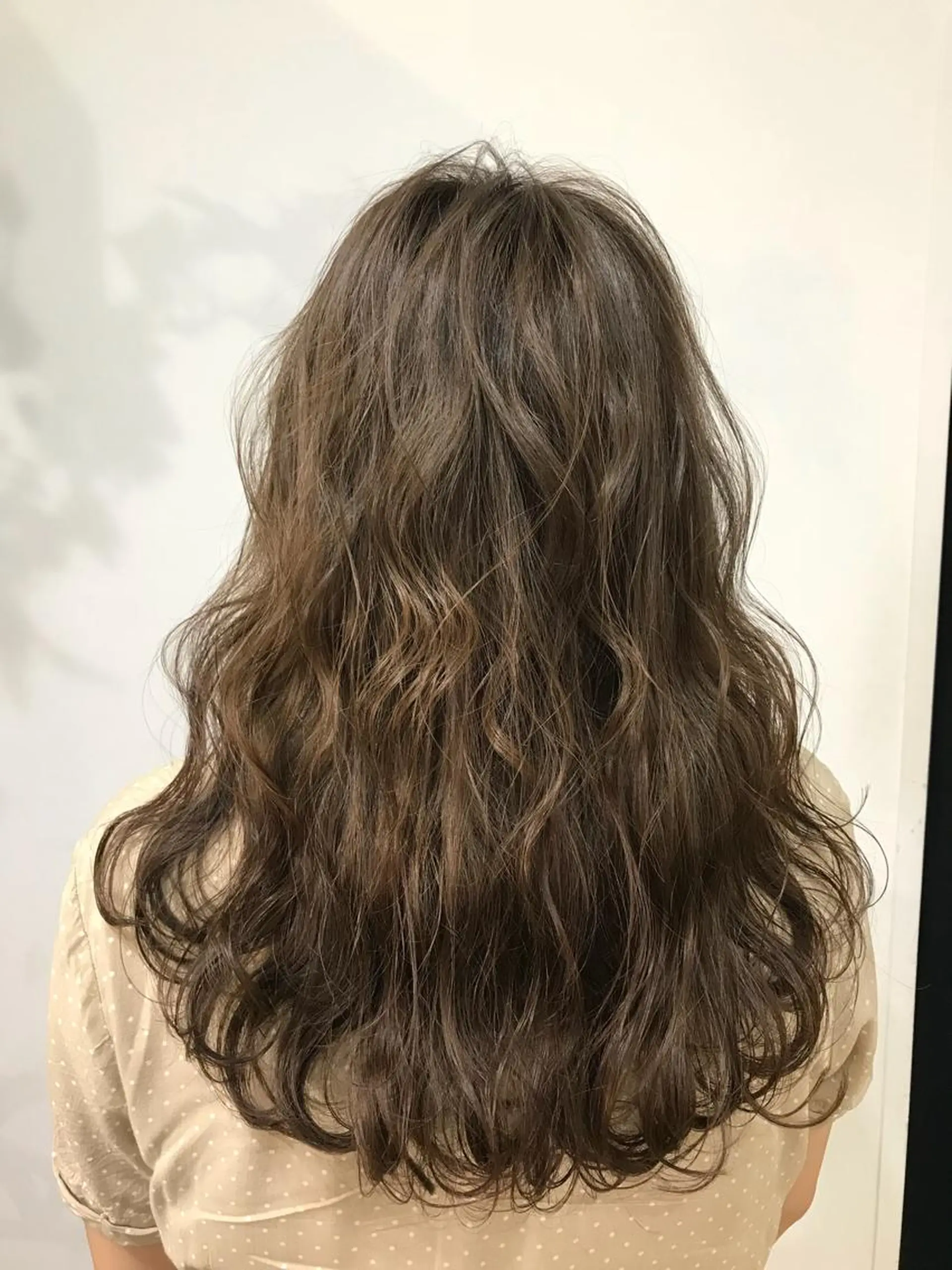 ロング カラー ヘアカラー トリートメント レイヤー/顔周り /AKARIのヘアスタイル