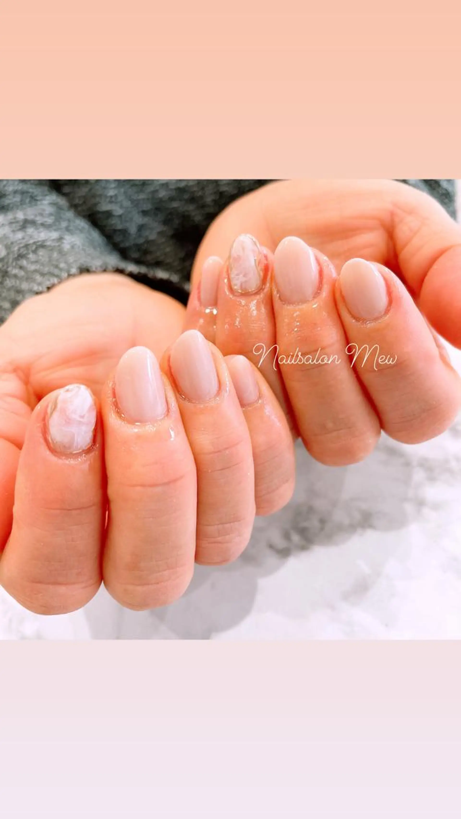 ネイル ハンドネイル Nailsalon Mew所属・Nailsalon Mew❤︎のネイルデザイン