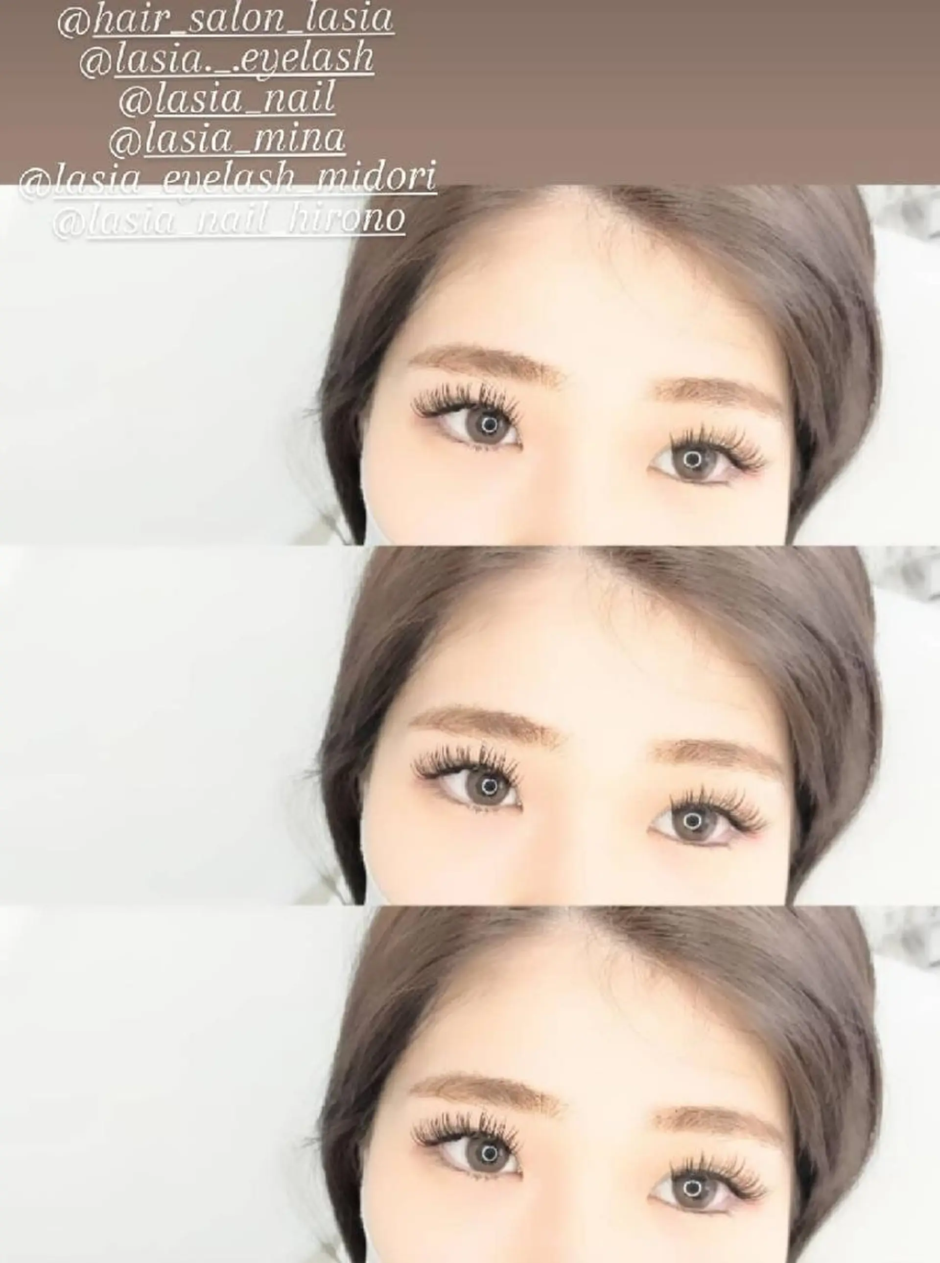 マツエク・マツパ 付け放題 フラットラッシュ Lasia eyelash&nail所属・eyelash*** yukariのマツエク・マツパデザイン