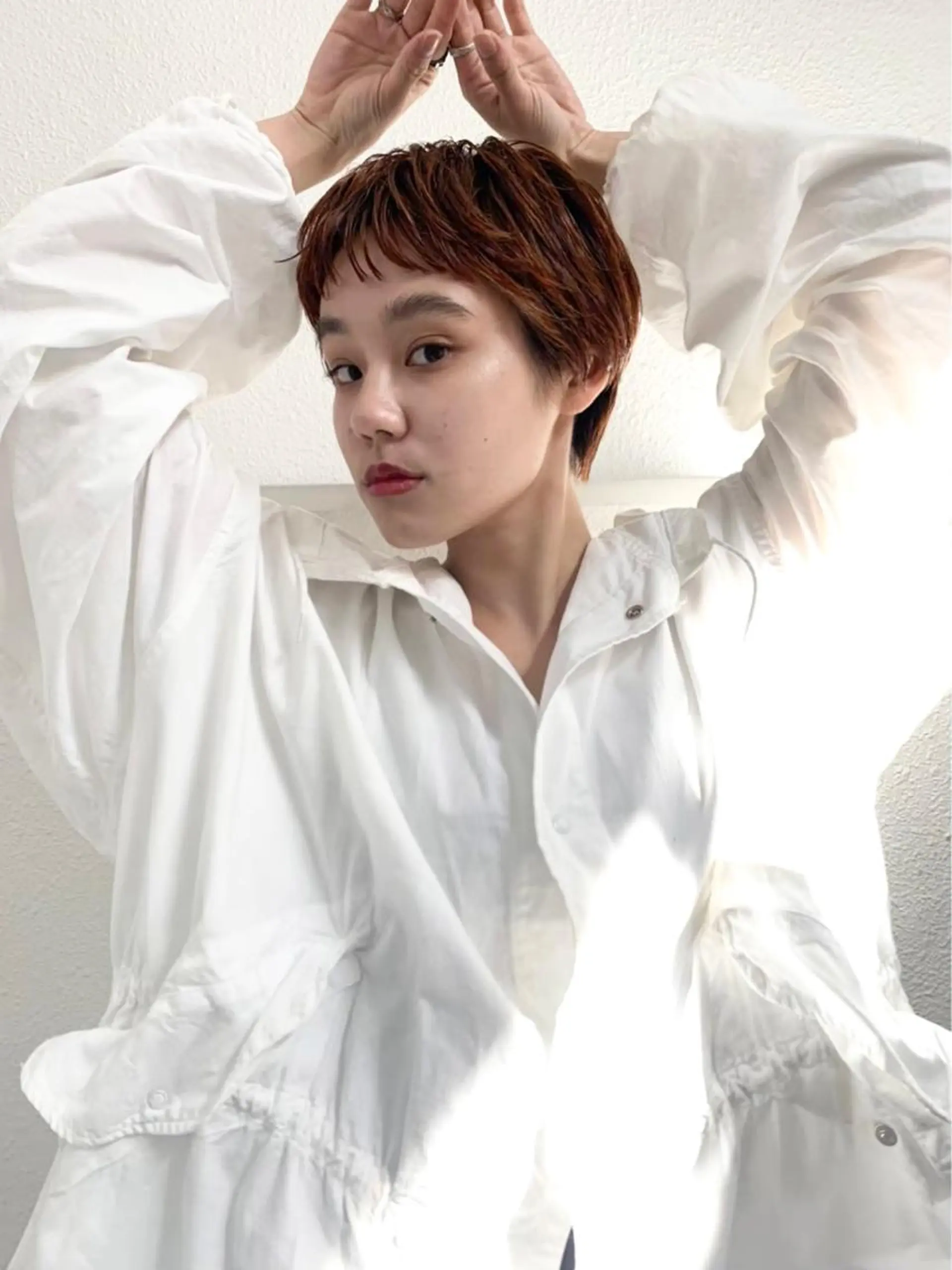 ショート カラー こっくりカラー/艶髪 /amy.山口瑞稀のヘアスタイル