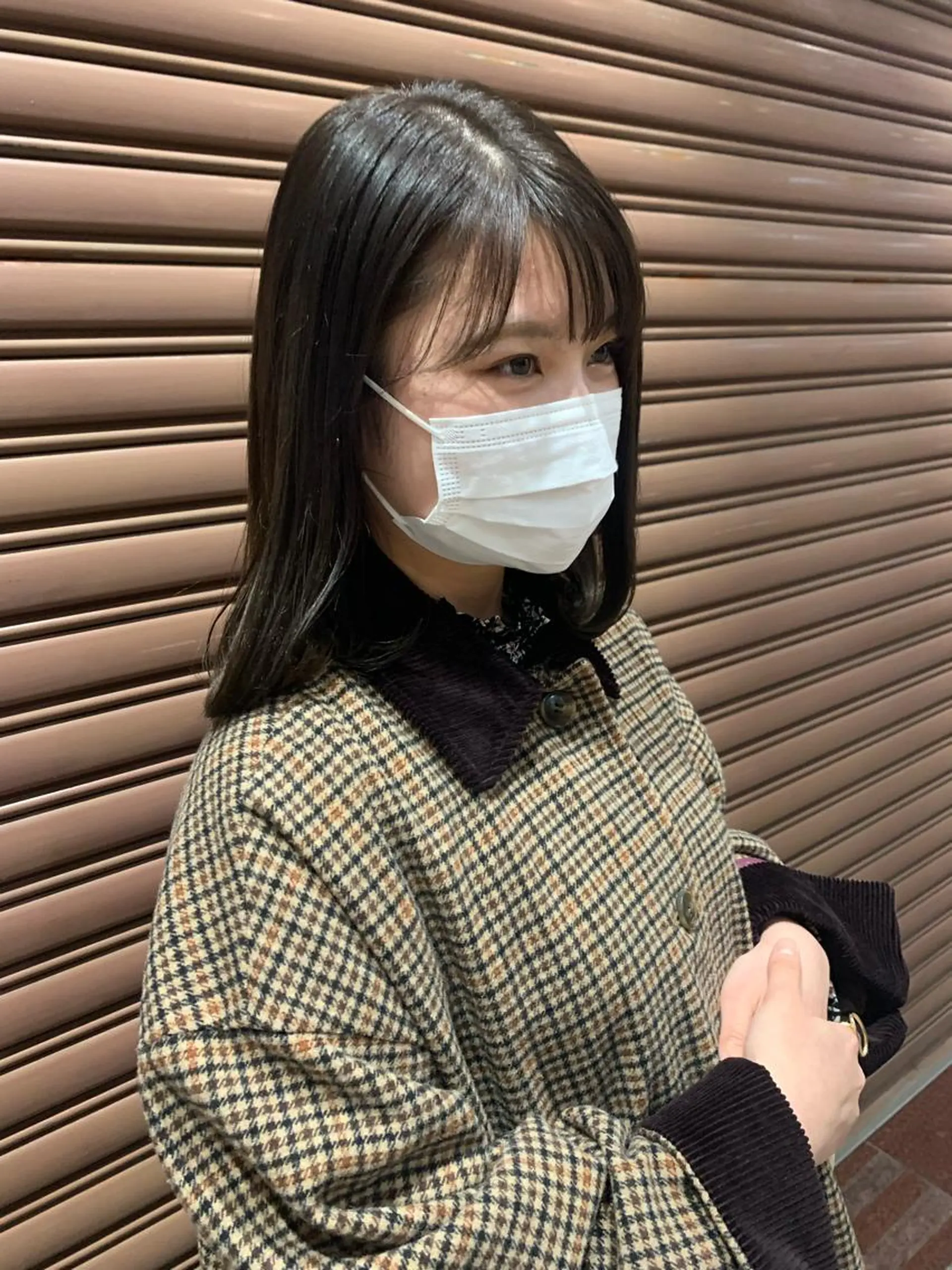 ミディアム 米川 沙妃のヘアスタイル