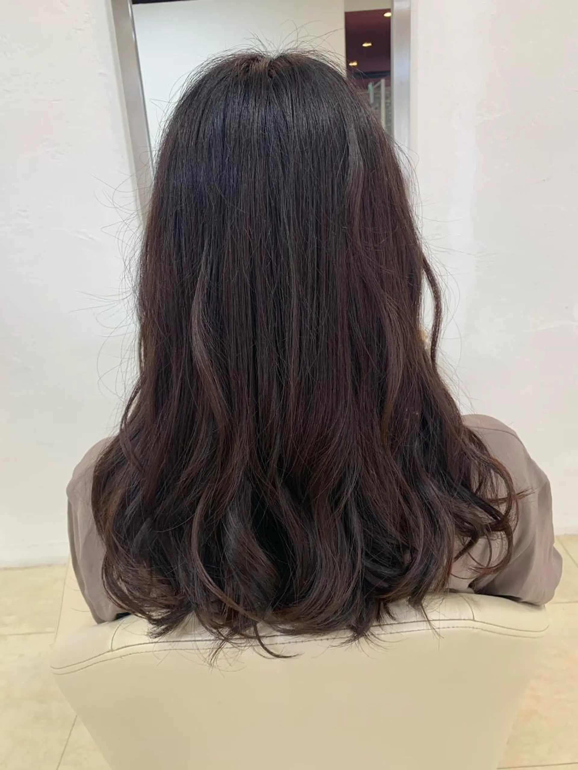 カラー ブラウンカラー ピンクカラー 加藤 菜々香のヘアスタイル