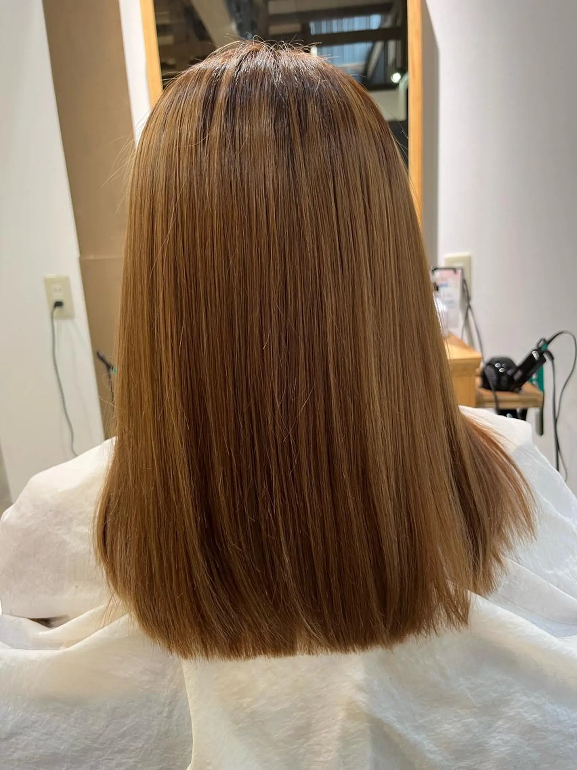 ロング 縮毛矯正 BOSS COLLECTION所属・浅野 ダイジロウのヘアスタイル