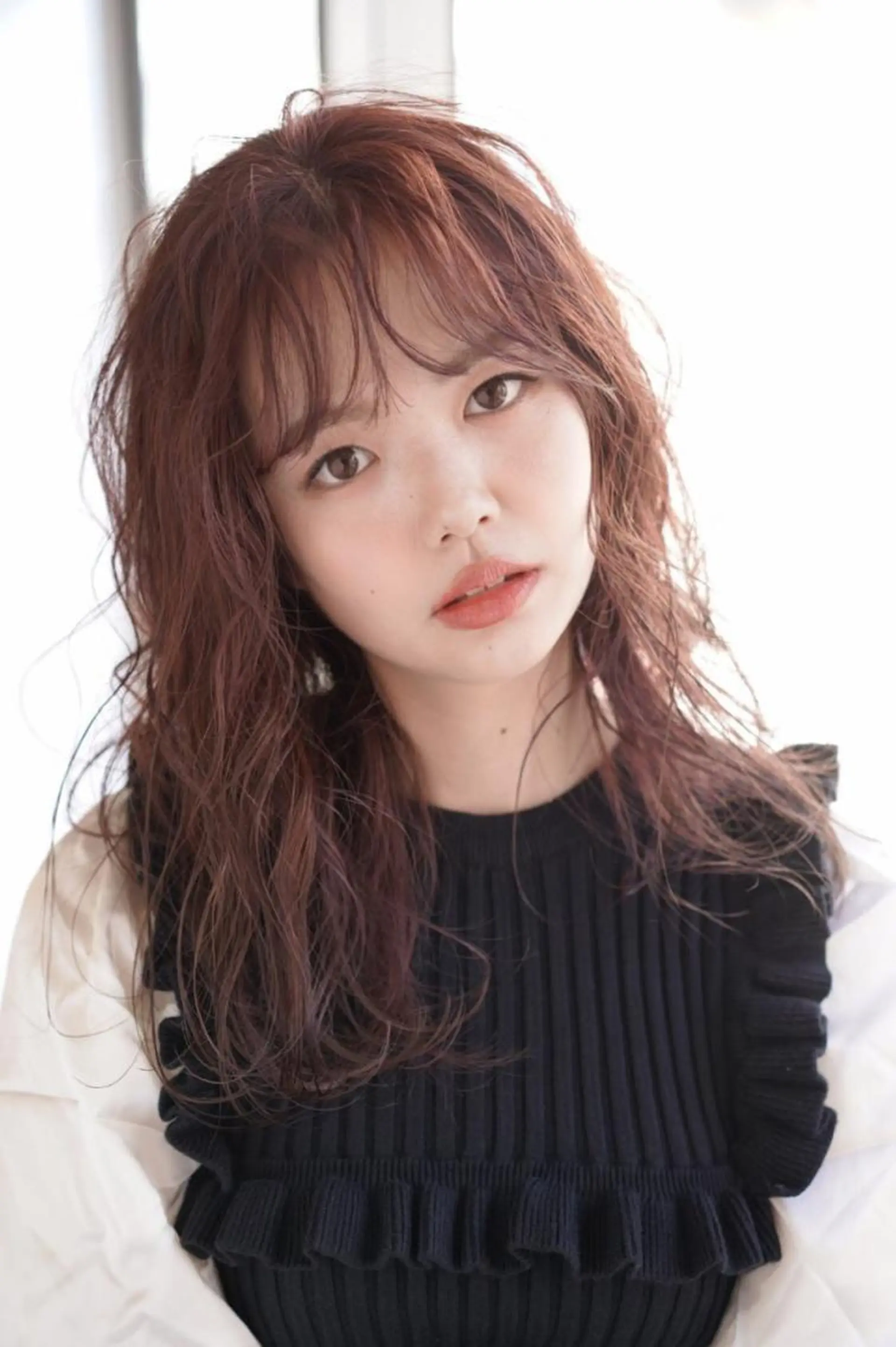 セミロング 荻原 康成のヘアスタイル