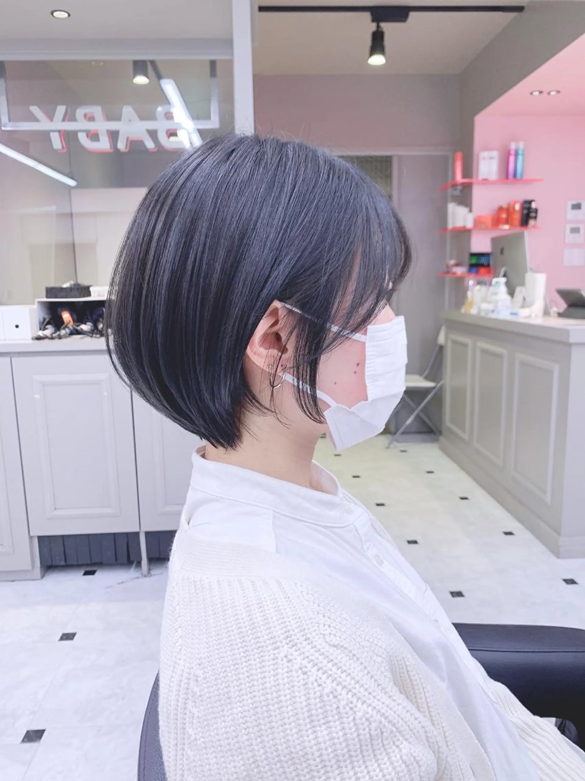 ショート カット ヘアカラー 🇰🇷韓国レイヤー ヒロキ🇰🇷のヘアスタイル