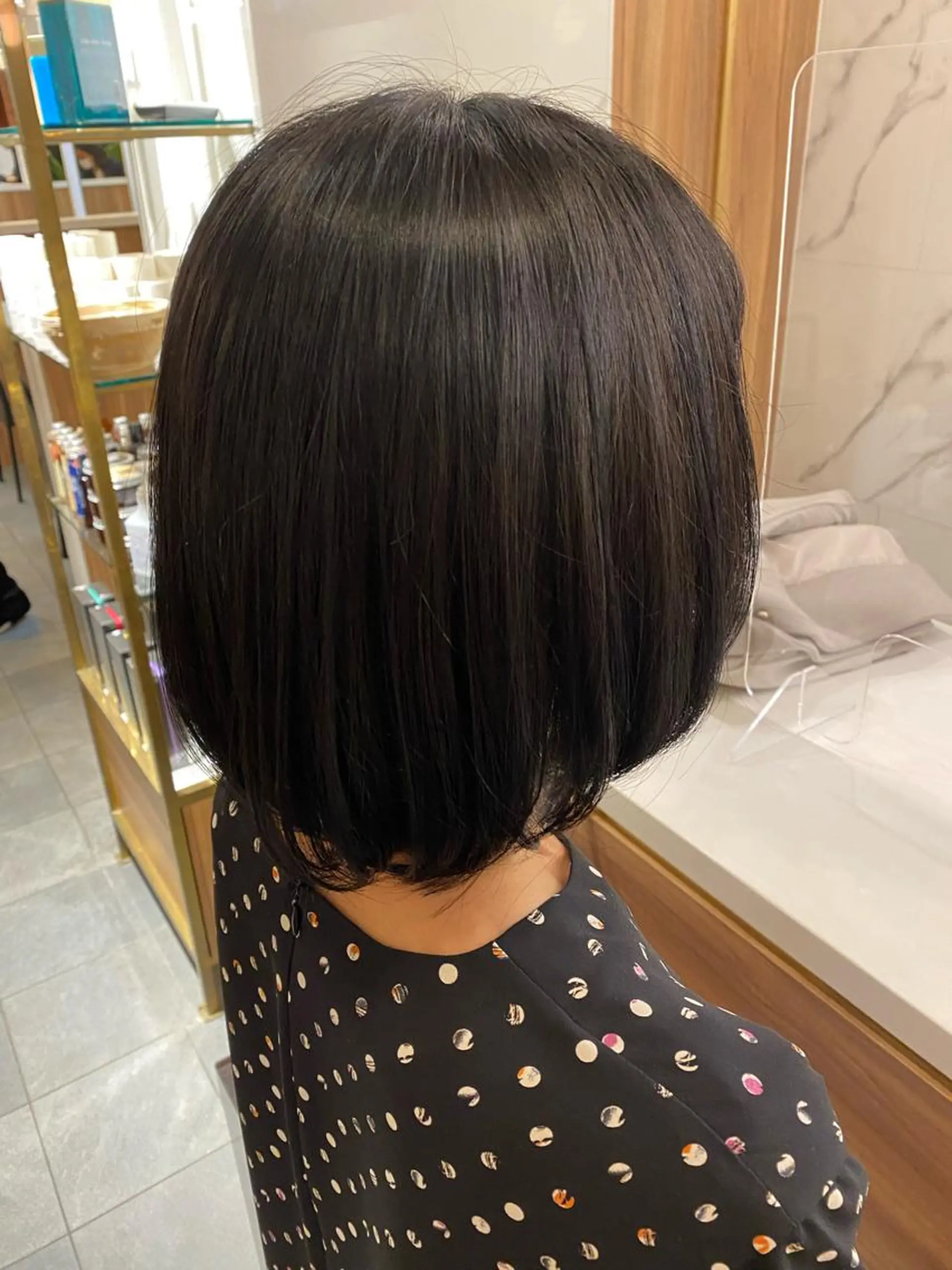 ミディアム カラー ヘアカラー 門崎未依/レイヤー/ メンズカット🪿のヘアスタイル