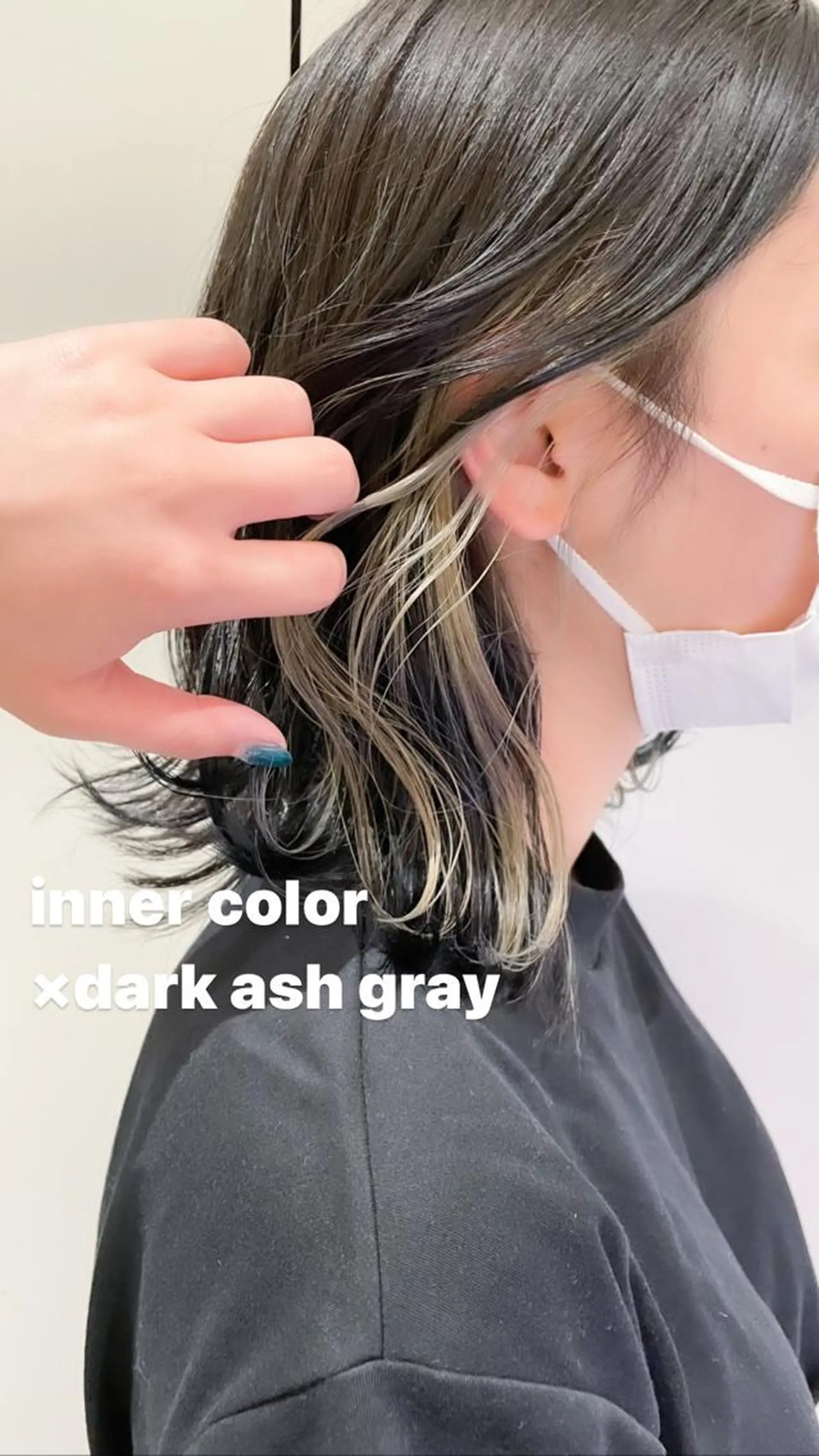 ショート カラー ヘアアレンジ ミニボブ/ブリーチ 🌈MISATOのヘアスタイル