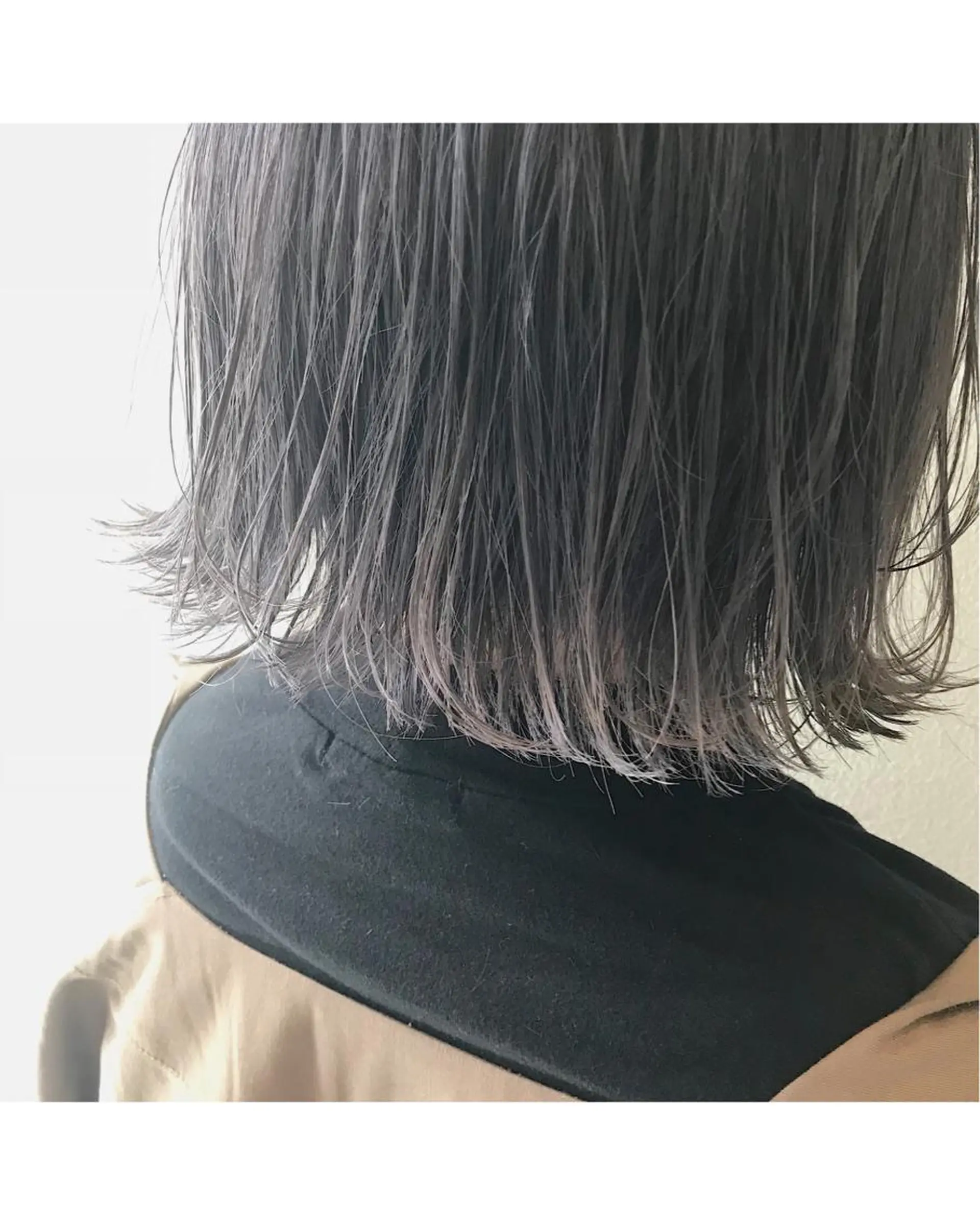 ショート カラー シルバー ヘアカラー トリートメント lani 天神大名/ブリーチのヘアスタイル