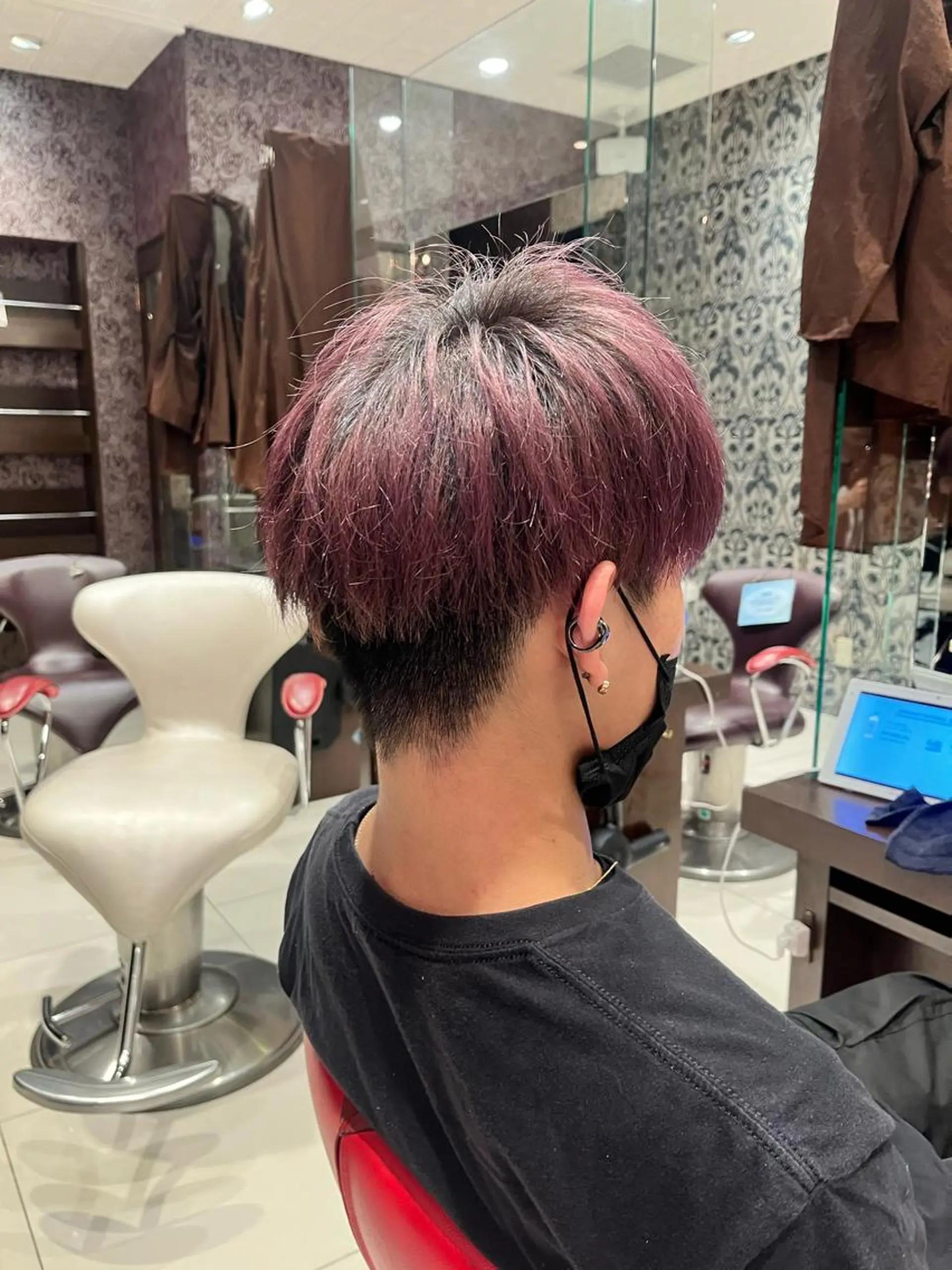 カラー メンズ ヘアカラー 5月空きあり 上野颯太のヘアスタイル