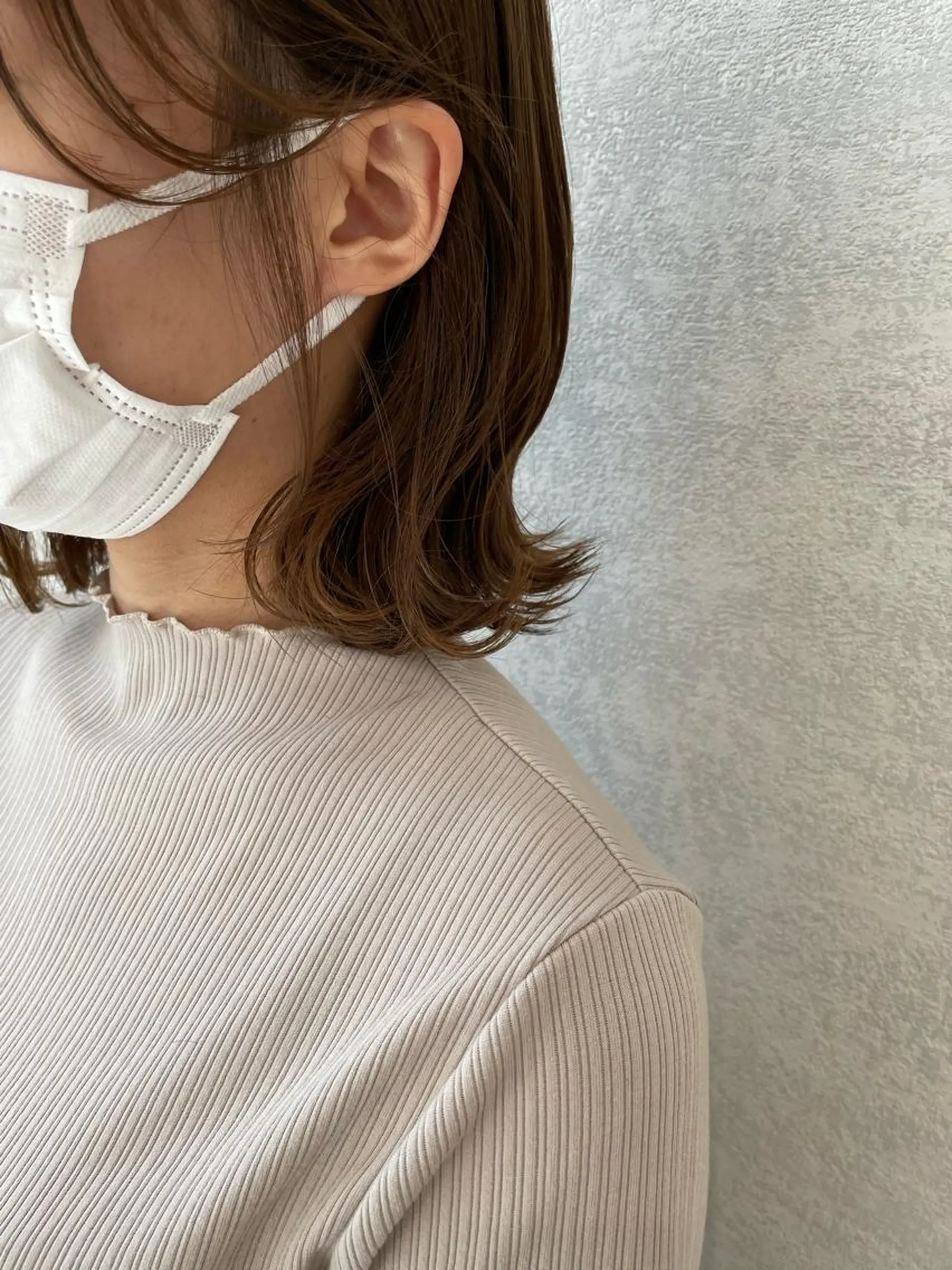 ミディアム 外ハネヘア カット トリートメント 🪴酒井 可南子🪴のヘアスタイル