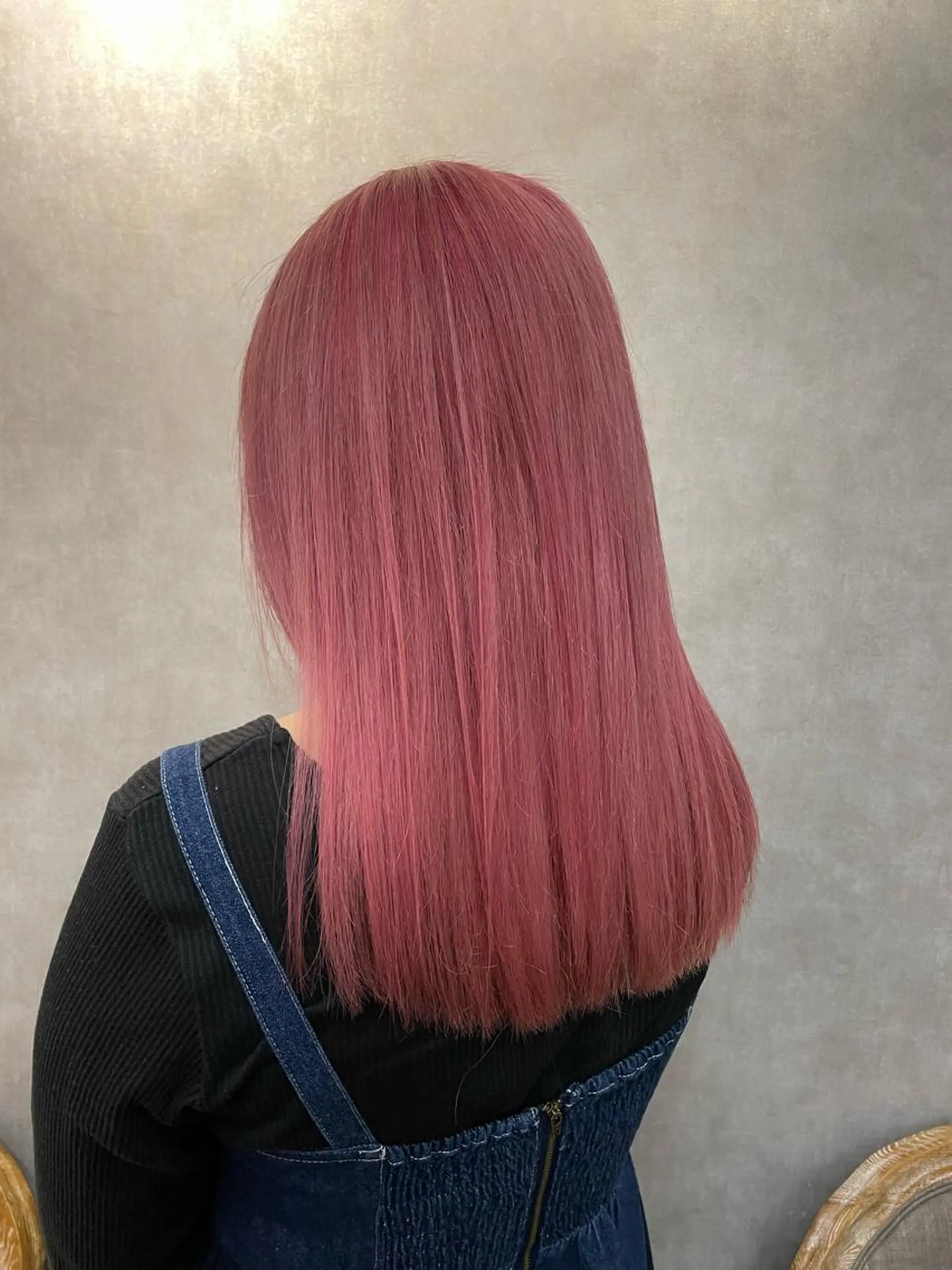 セミロング カット ヘアカラー ［パサつき改善］＊ 髪質改善ケアサロン＊のヘアスタイル