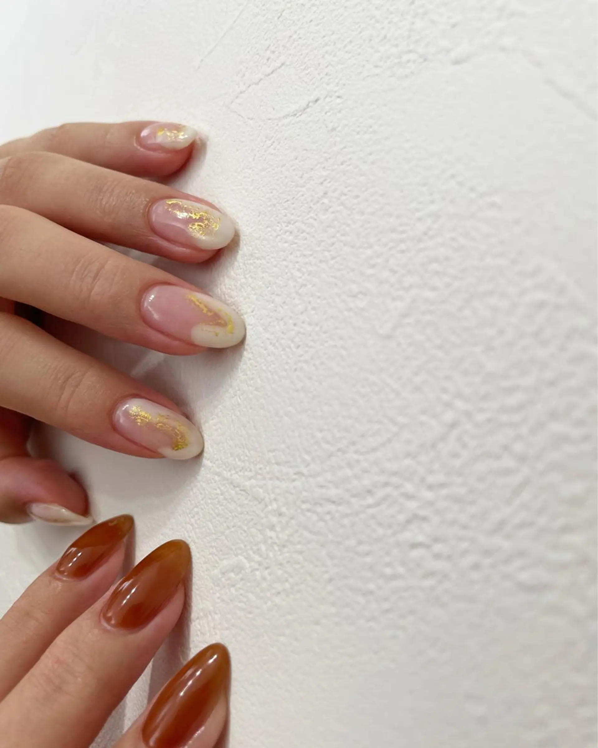 ネイル ワンカラーネイル ハンドネイル フットネイル kiii.__ ✴︎*のネイルデザイン