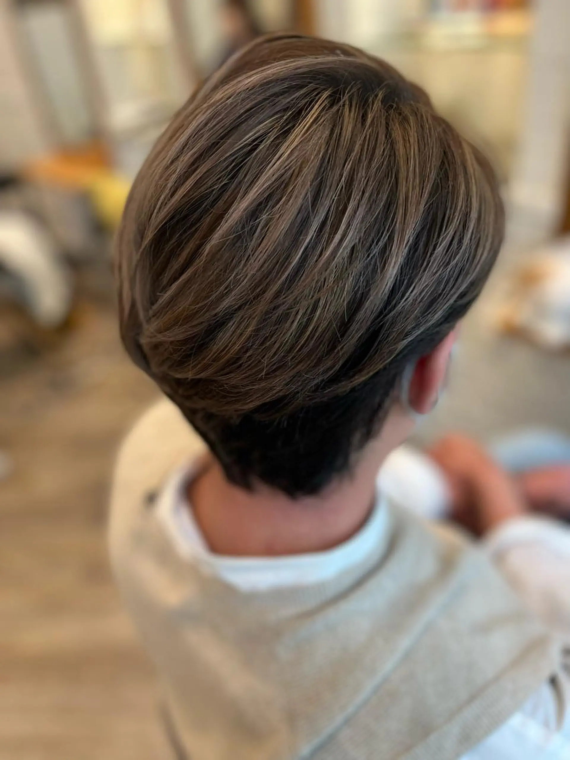 ショート ハイライト ヘアカラー ⭐️ アユミ⭐️のヘアスタイル