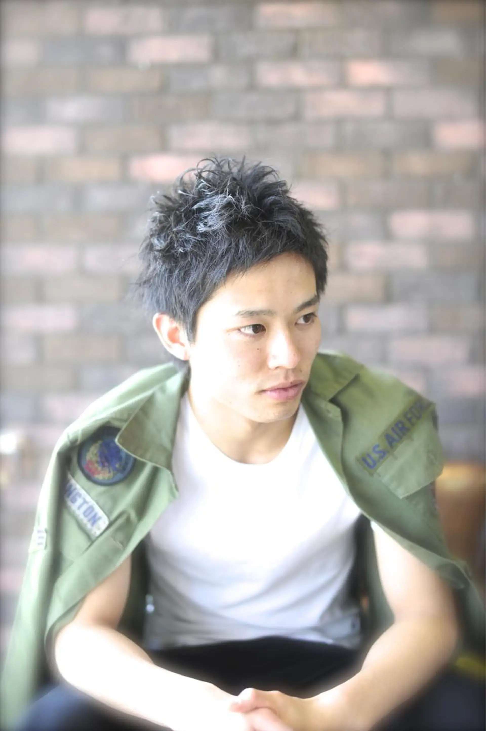 カラー パーマ メンズ olga所属・松尾謙佑【ハイライト LEDエクステ】のヘアスタイル