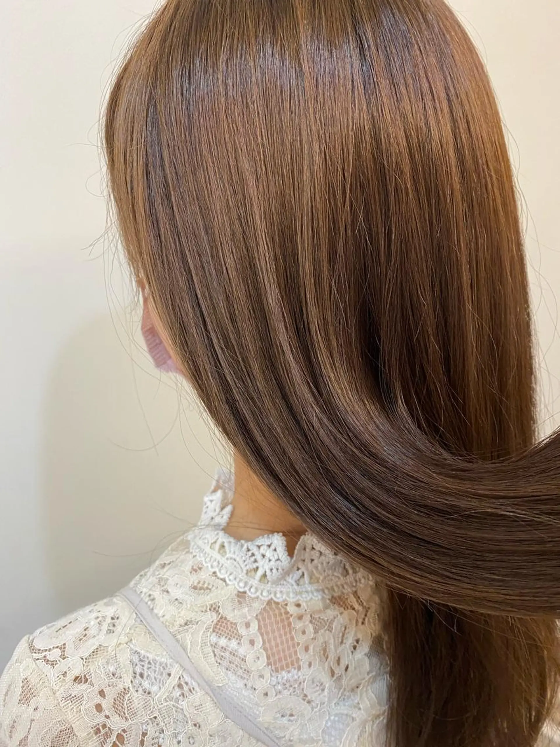 セミロング garage.所属・吉田 慎冴のヘアスタイル
