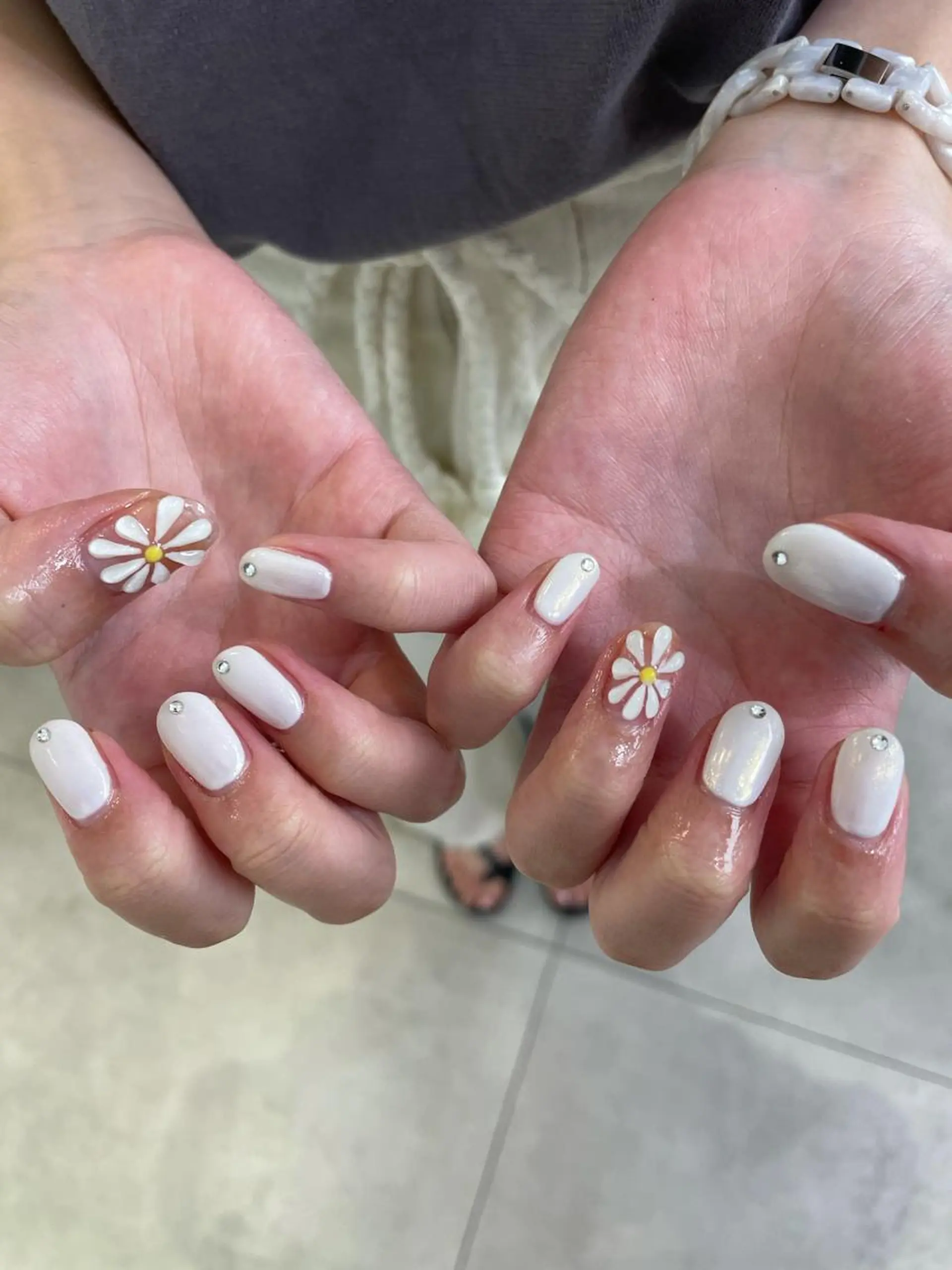 カラー ネイル ハンドネイル 【淡色color/ nail】maikoのネイルデザイン