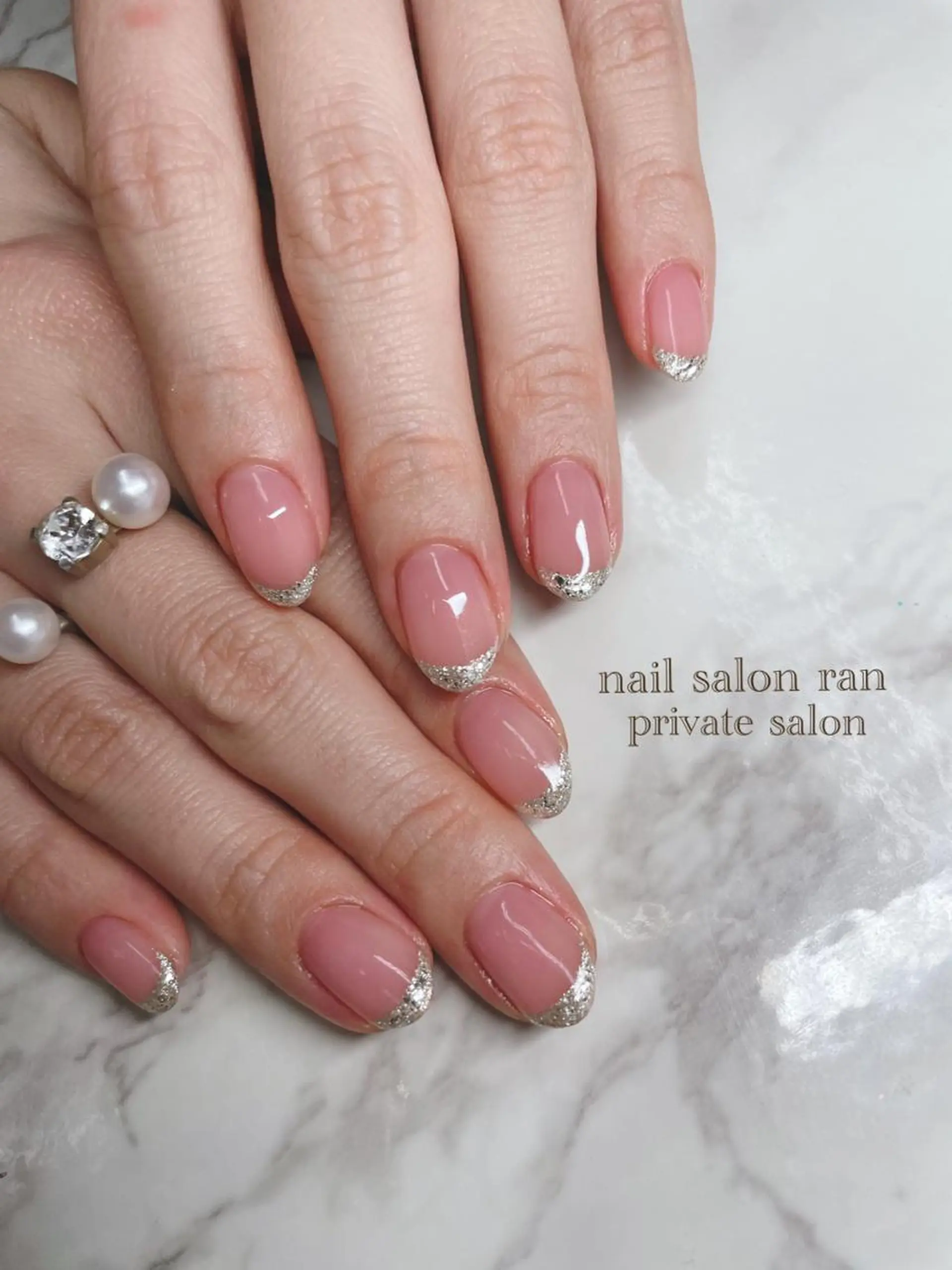 ネイル キラキラネイル nailsalon ranのネイルデザイン